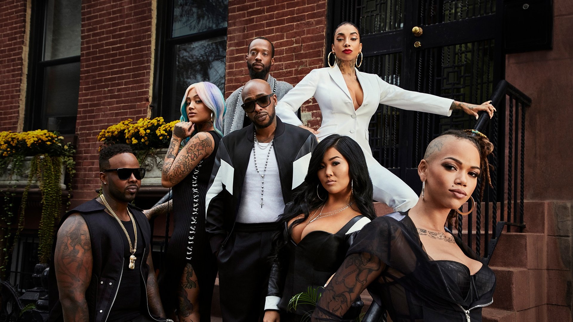 Black Ink Crew New York Background