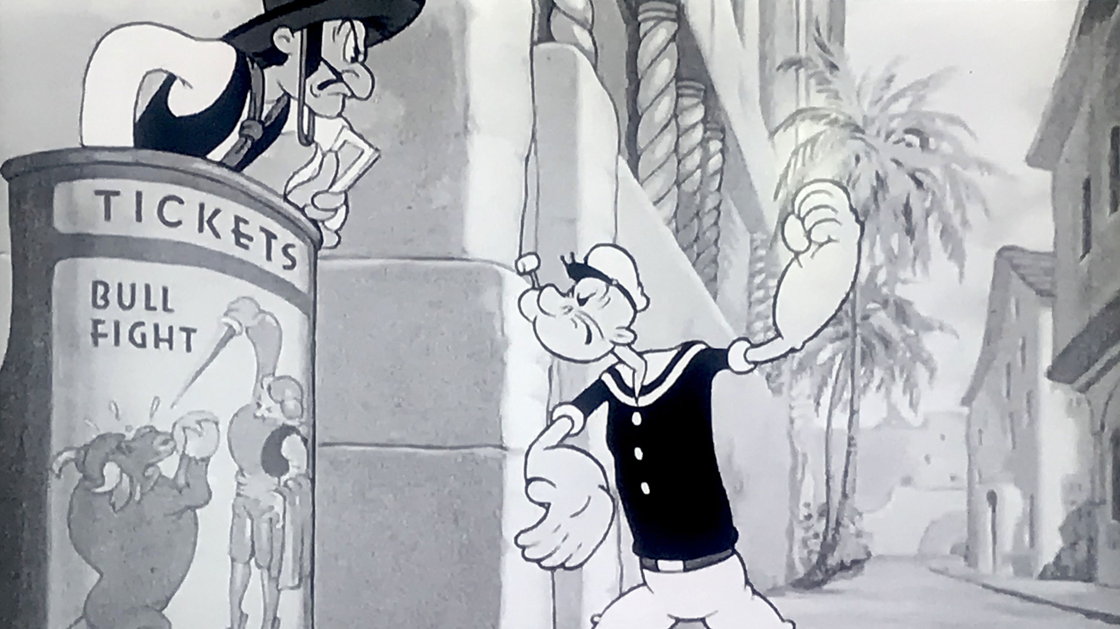 Bulldozing the Bull Background