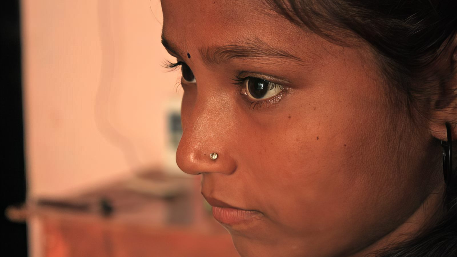 Pink Saris Background