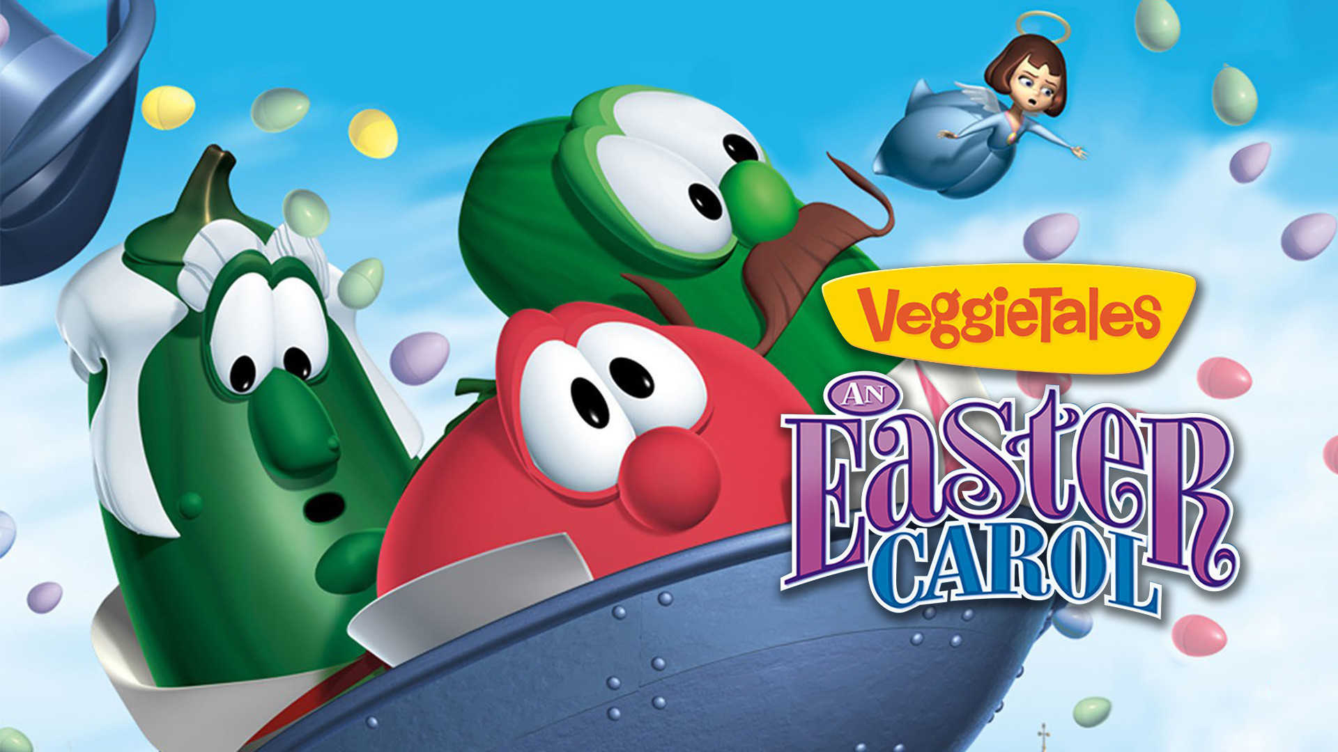 VeggieTales: An Easter Carol Background
