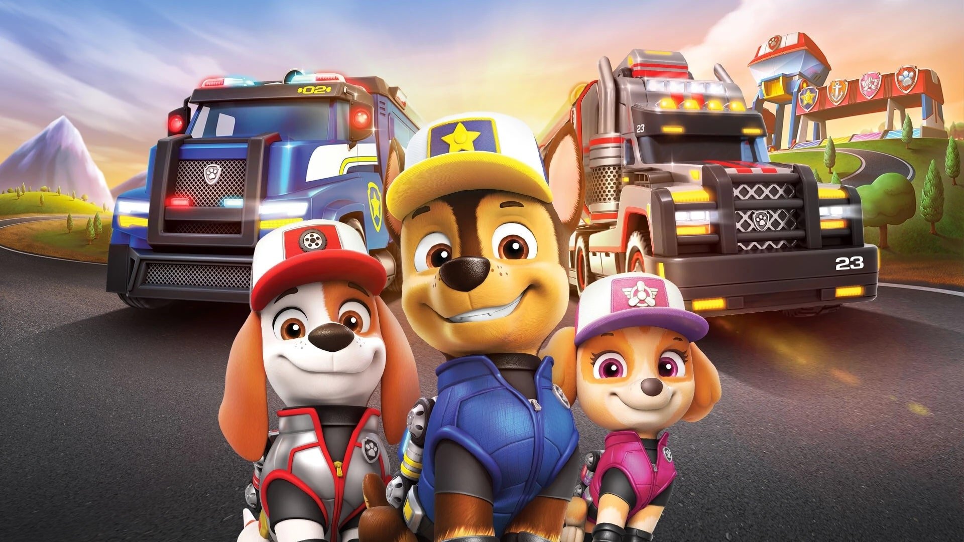 PAW Patrol : Big Truck Pups Background