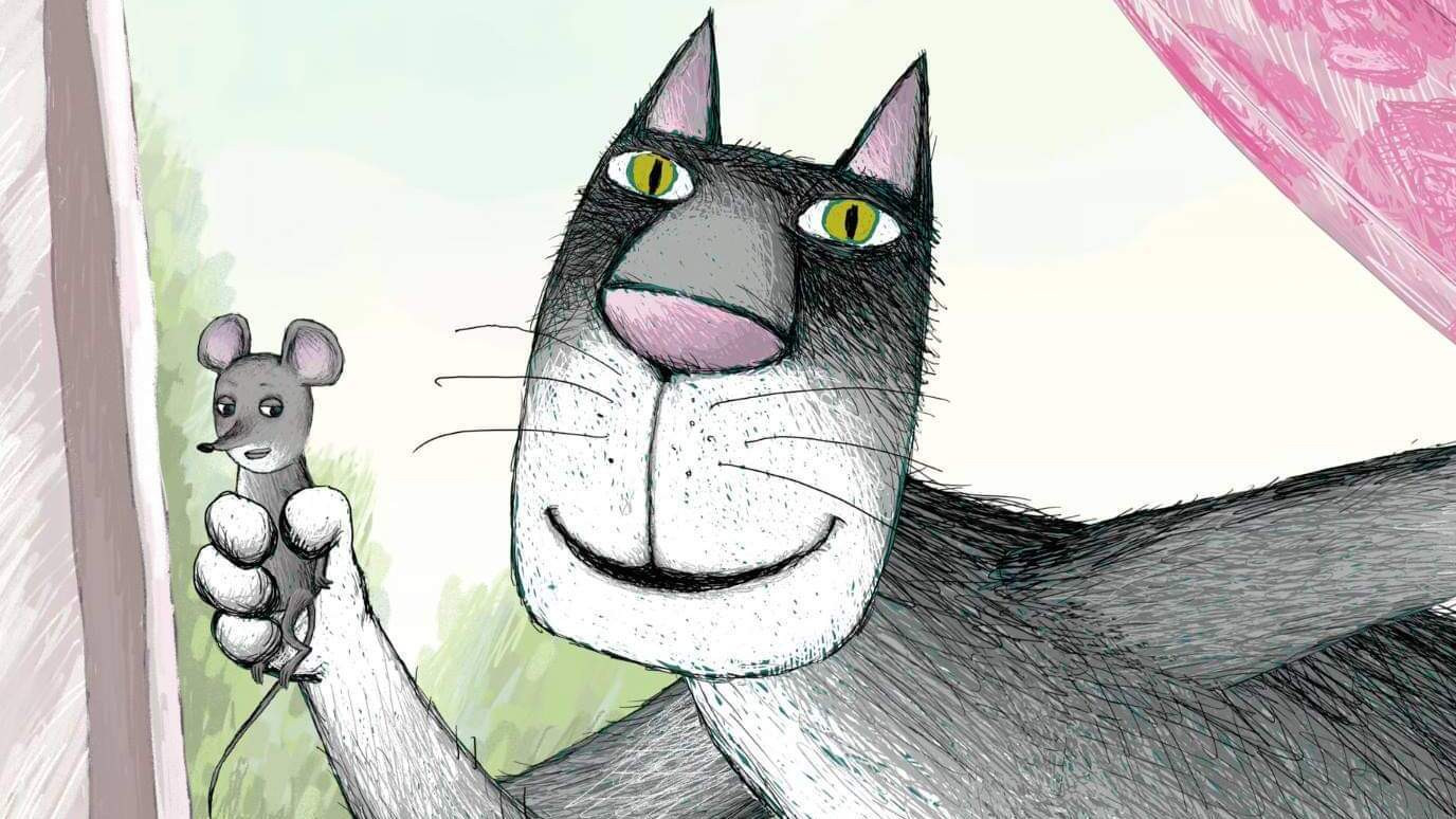 The Cat and the Mouse Background