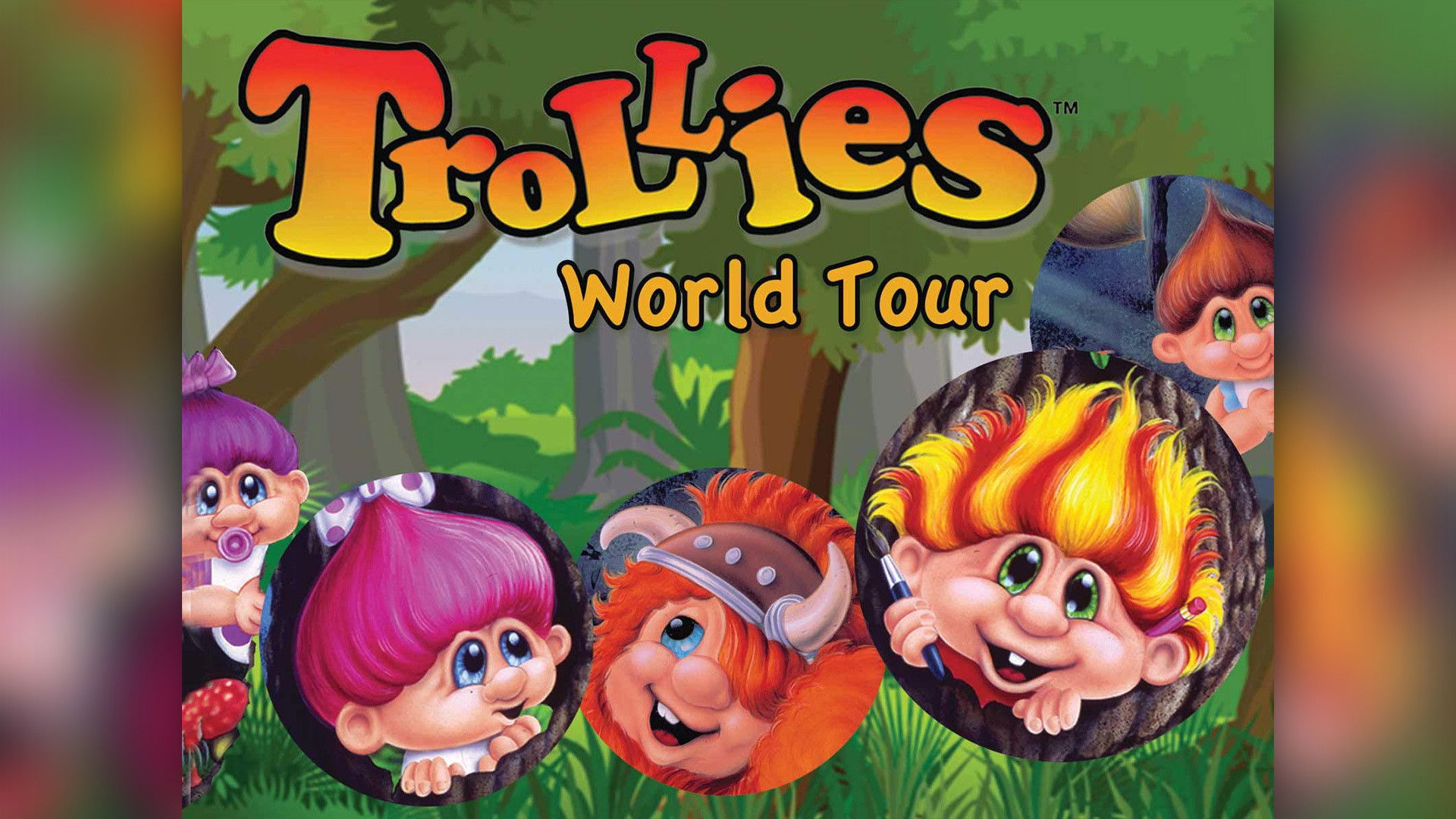 Trollies World Tour Background