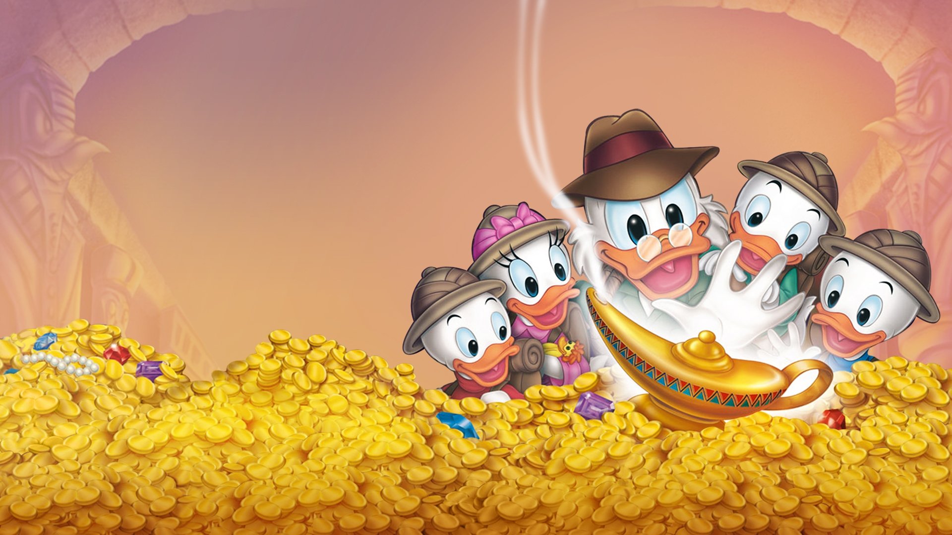 DuckTales: The Movie - Treasure of the Lost Lamp Background