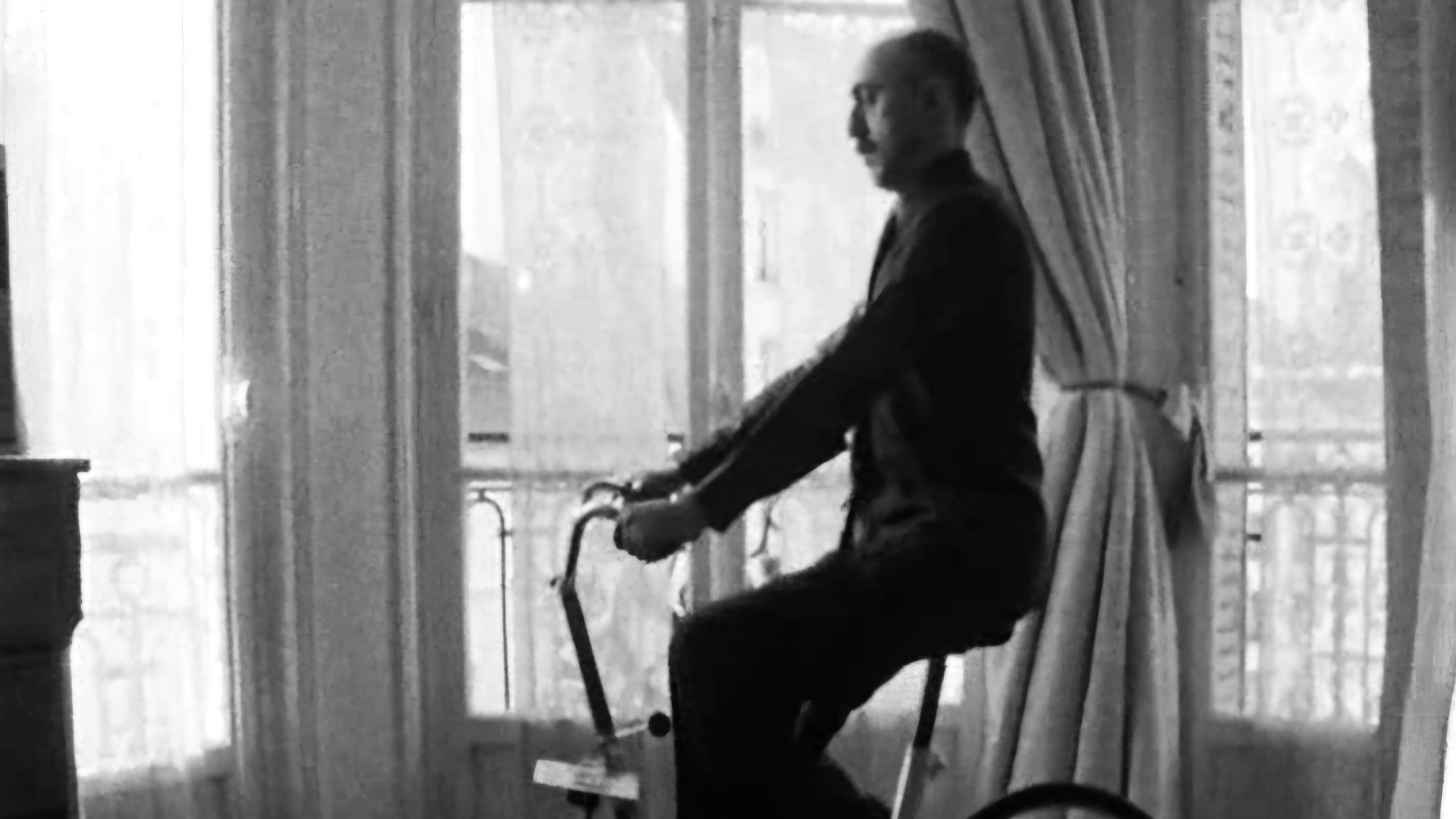 Sept pièces pour cinéma noir et blanc Background