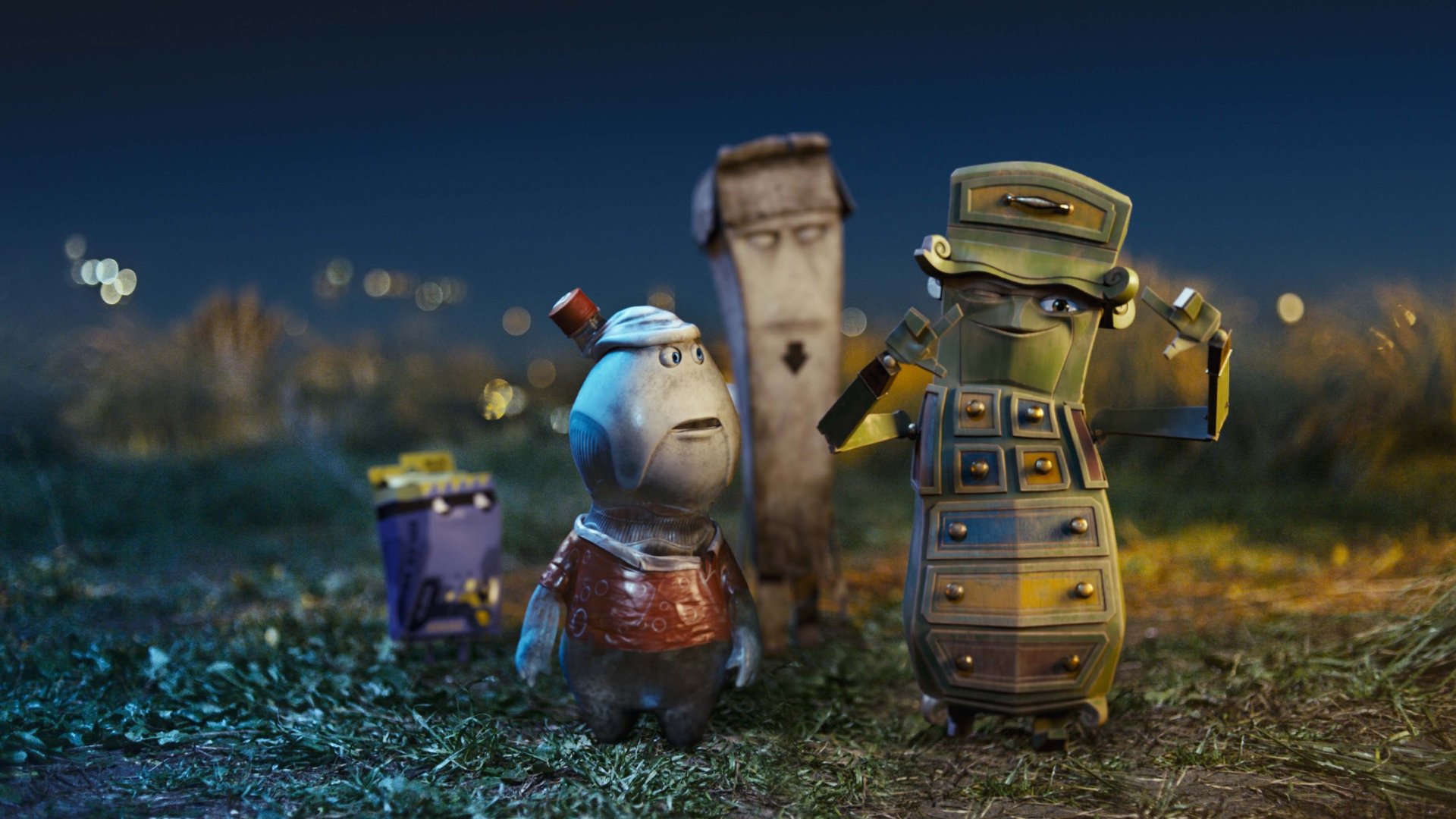 Trash - La leggenda della piramide magica Background