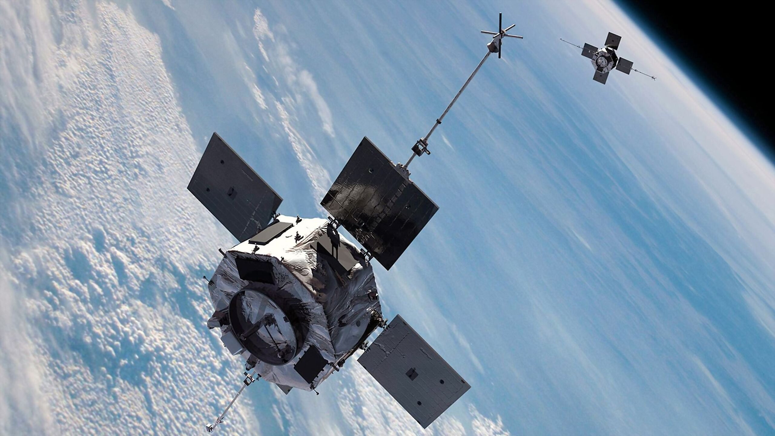 Alerte aux débris spatiaux Background