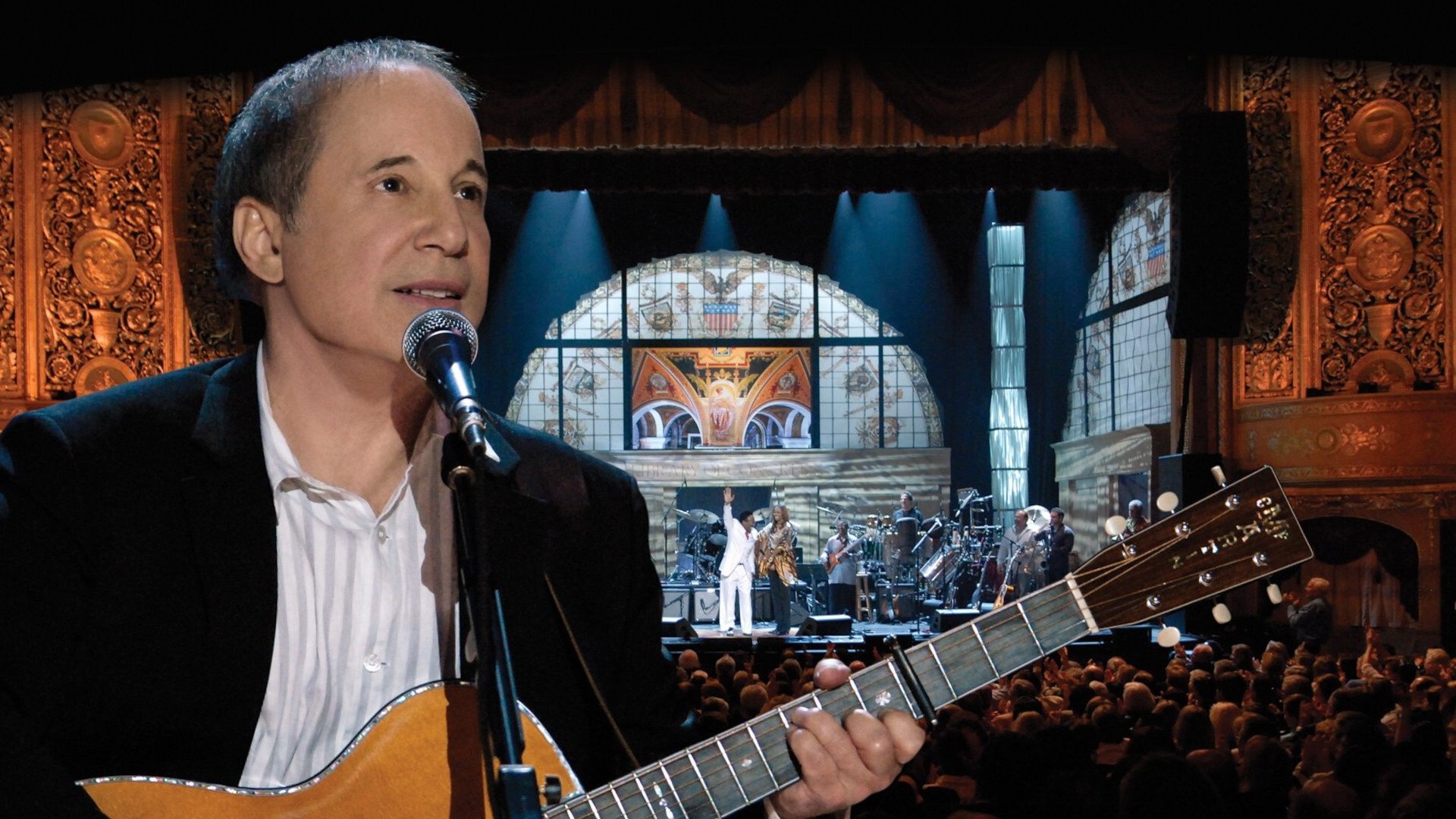 Paul Simon and Friends | The Library of Congress Gershwin Prize for Popular Song Background