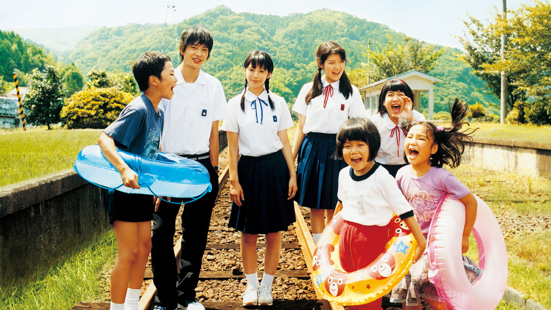 A Gentle Breeze in the Village Background