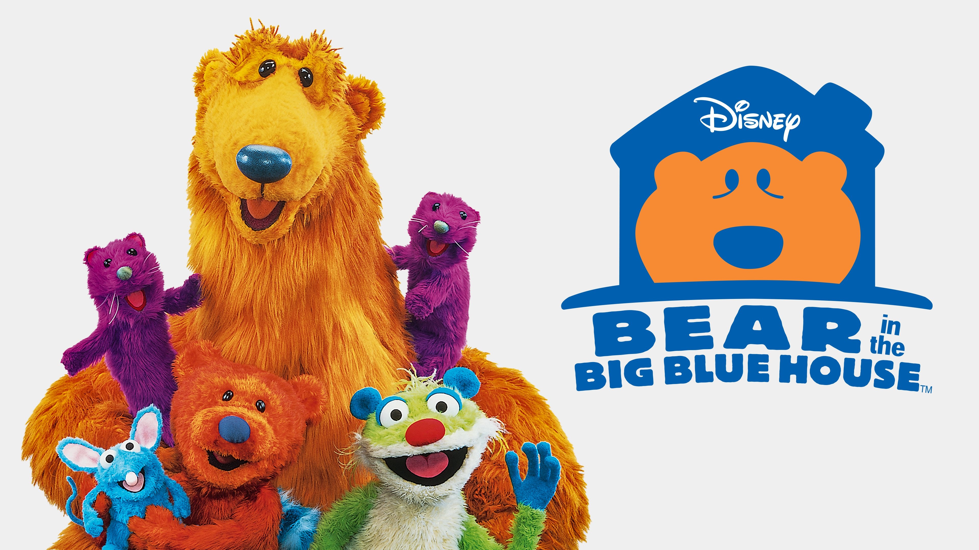 Bear in the Big Blue House Background