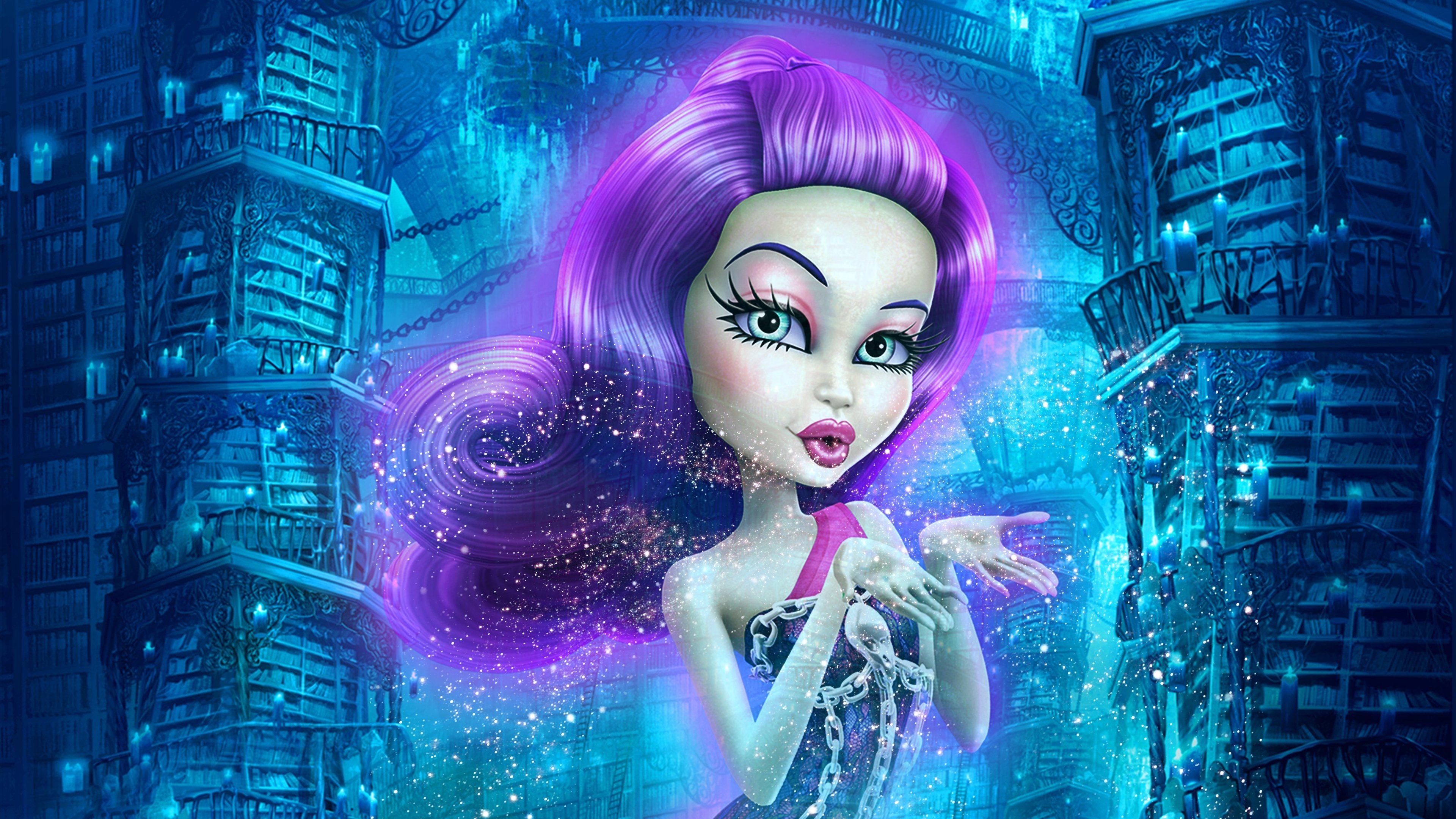 Monster High: Haunted Background