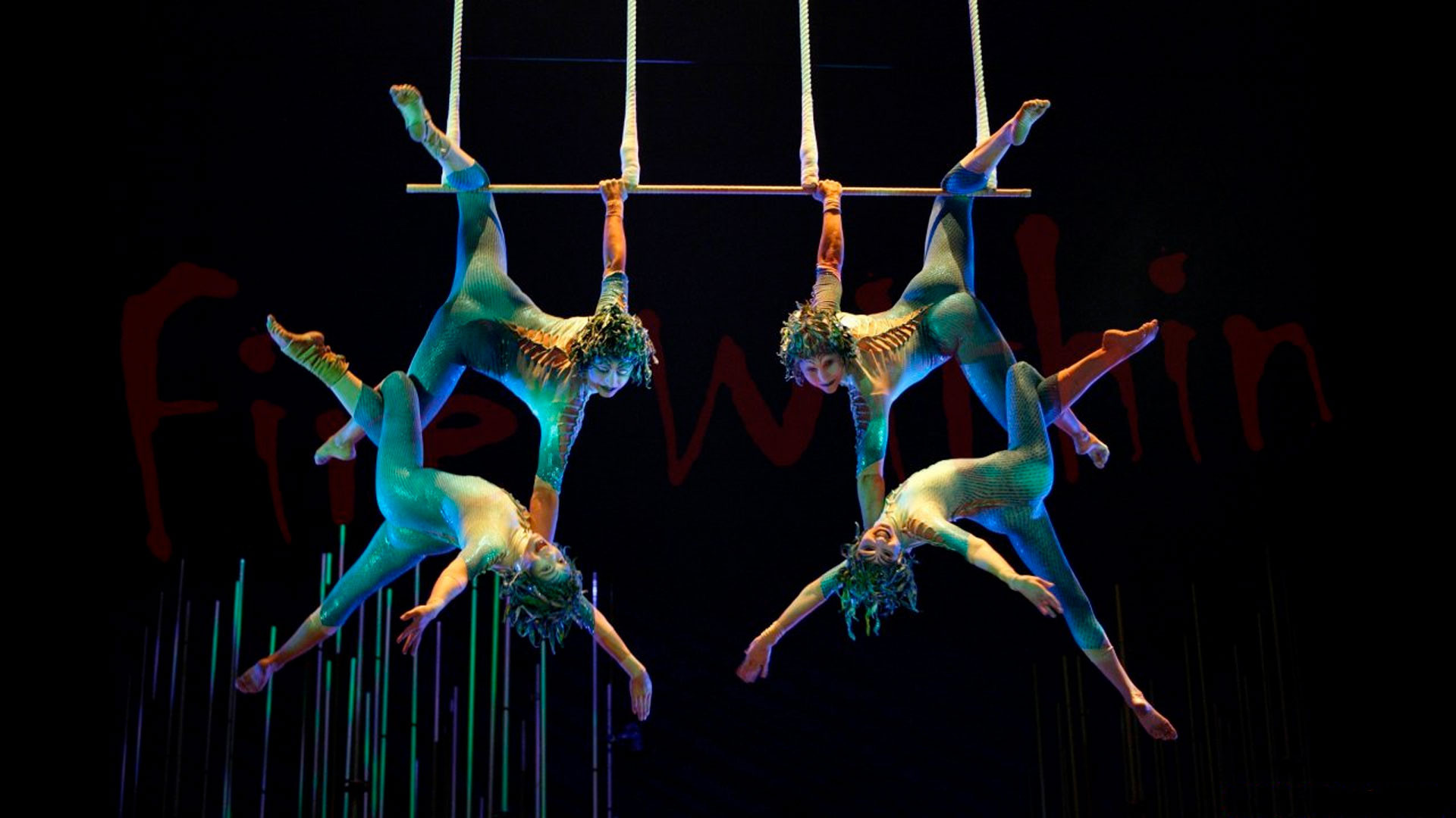 Cirque du Soleil: Fire Within Background