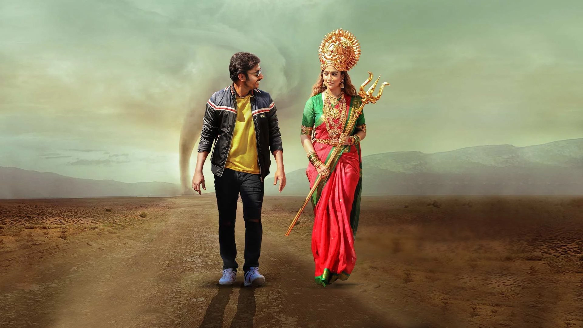 Mookuthi Amman Background