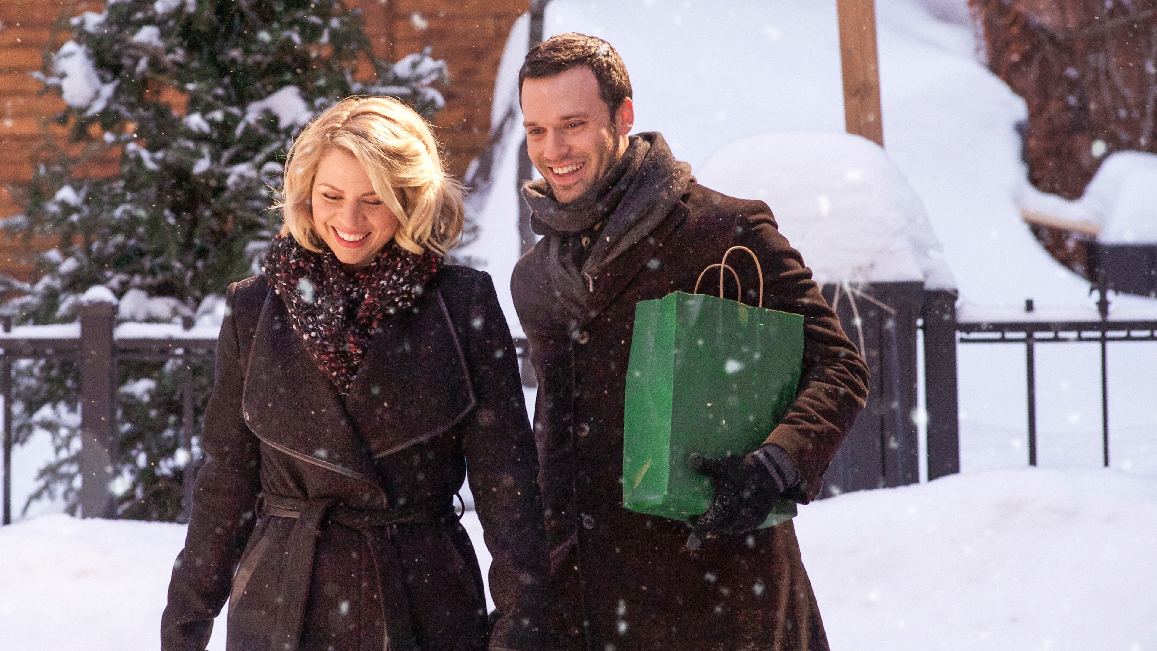 A Storybook Christmas Background