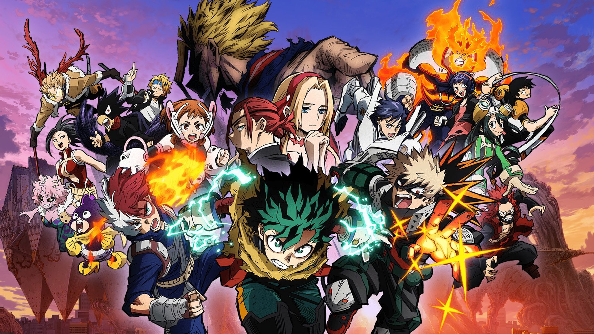My Hero Academia: You're Next Background