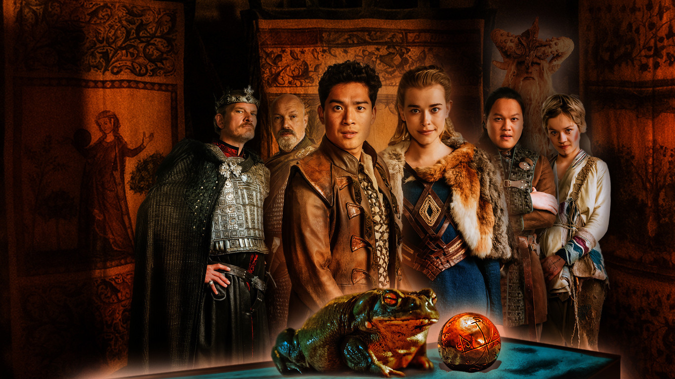 Das Märchen vom Frosch und der goldenen Kugel Background