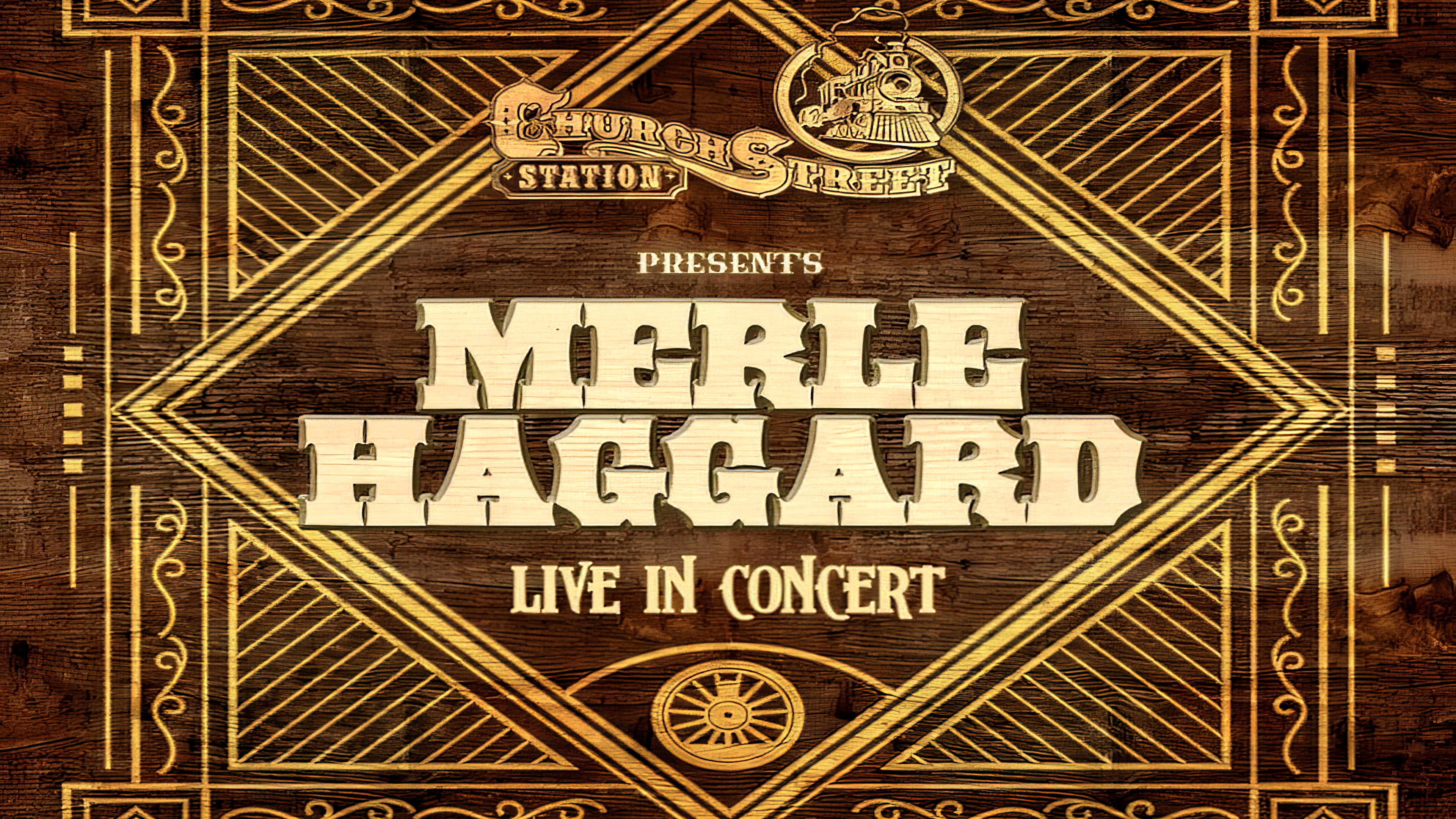 Merle Haggard:  Live at Church Street Station 1988 Background
