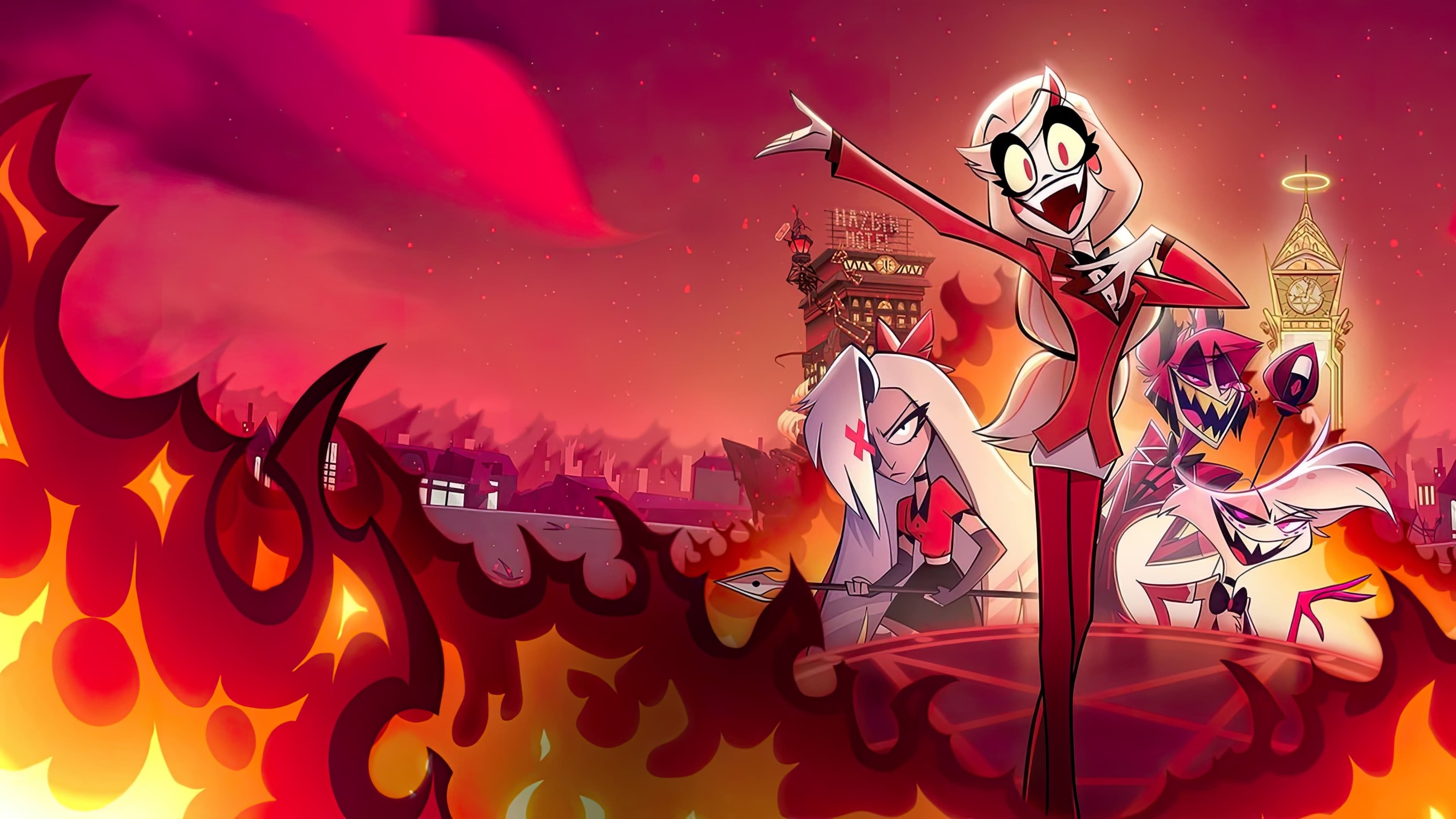 Hazbin Hotel Background