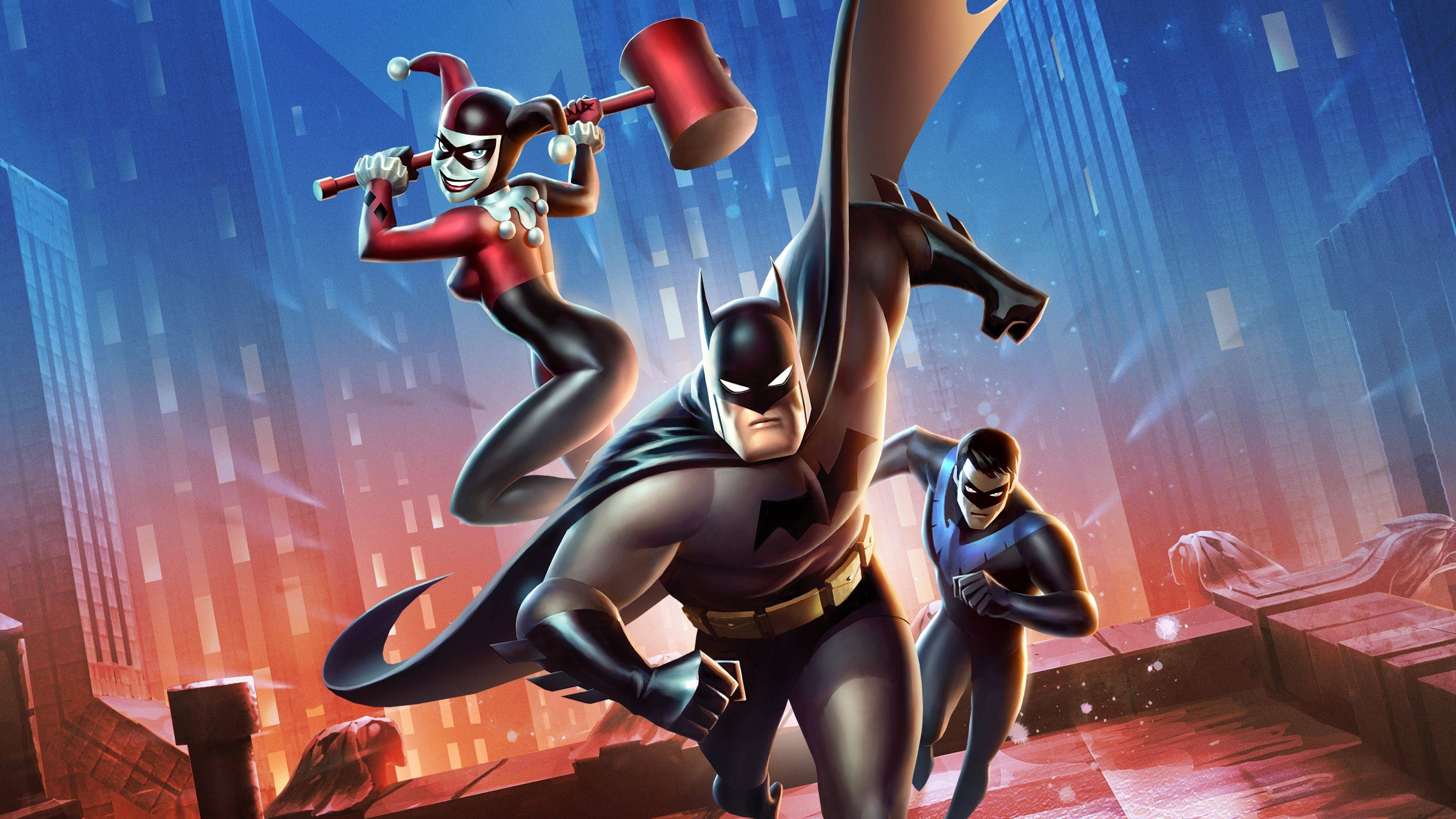 Batman and Harley Quinn Background