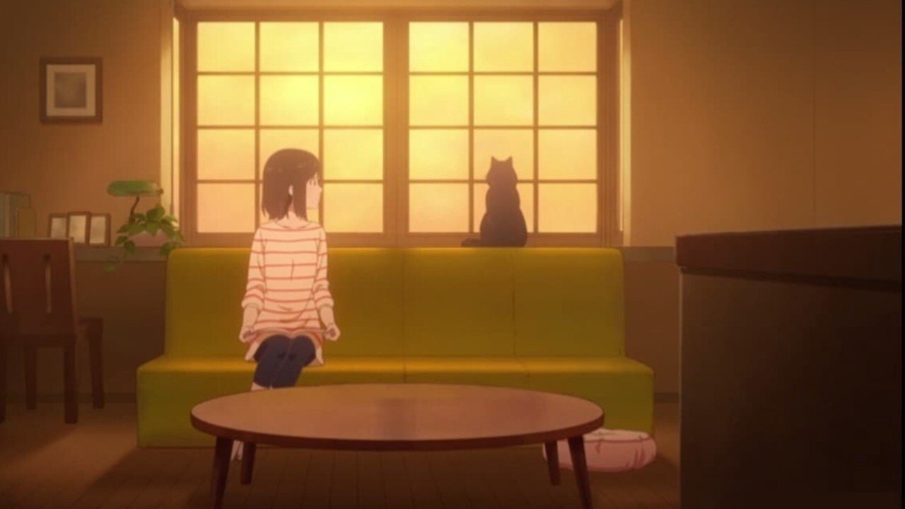 She and Her Cat: Everything Flows Background