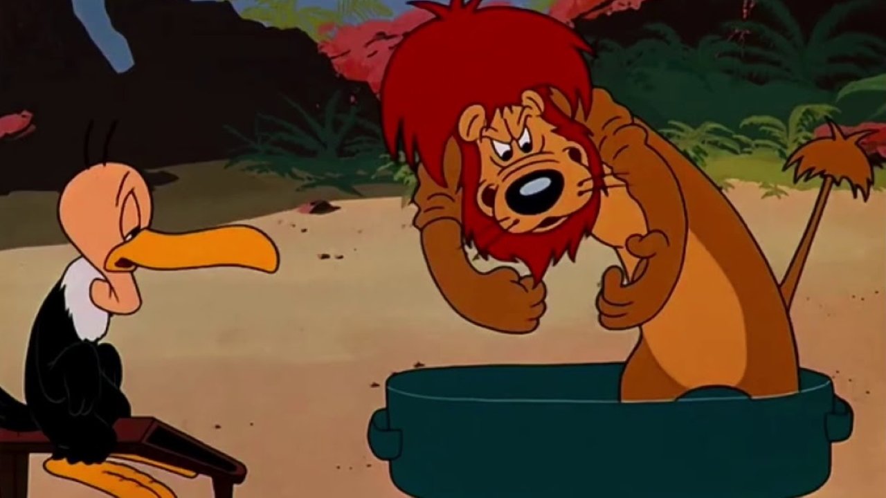 The Lion's Busy Background