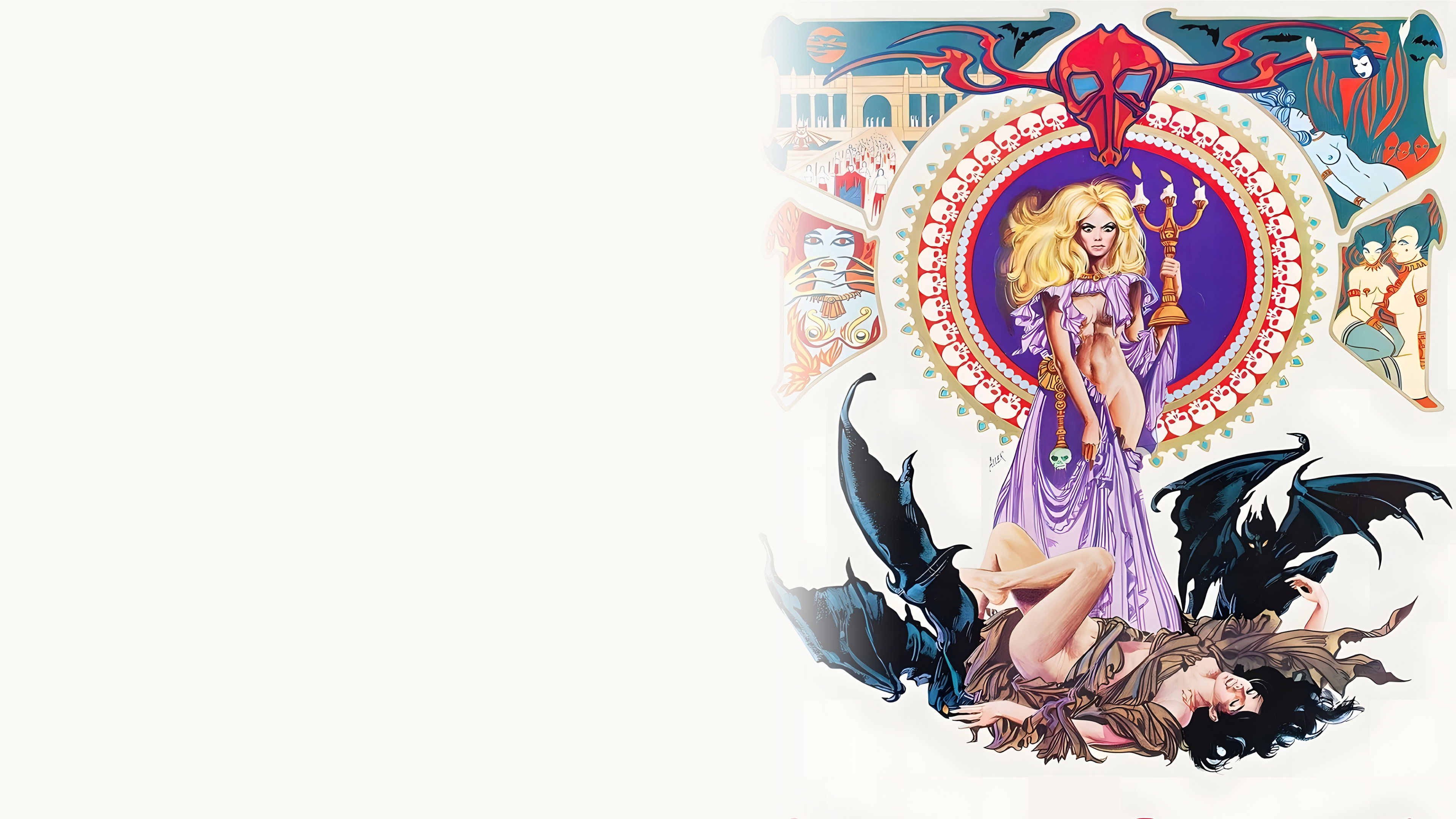 The Nude Vampire Background