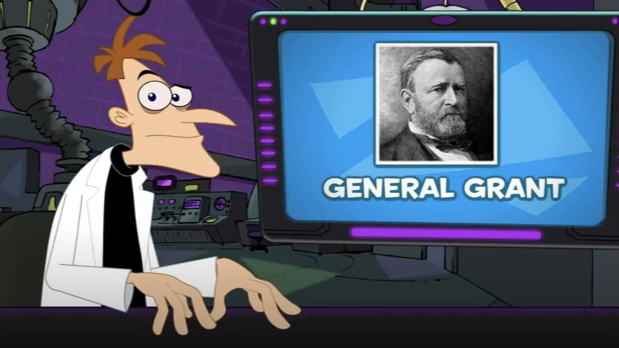 Doofenshmirtz's Daily Dirt Background