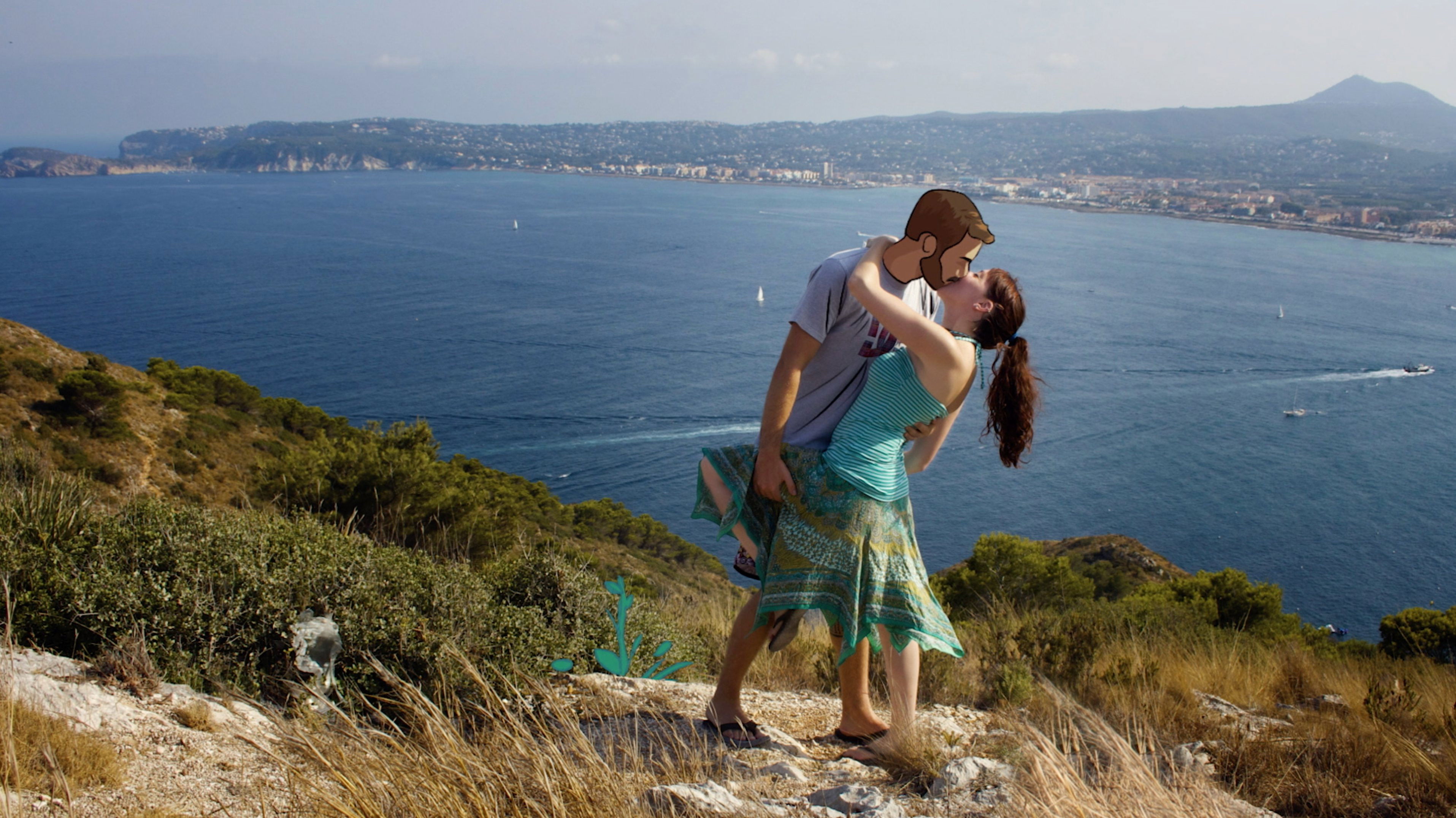 Contigo, contigo y sin mí Background