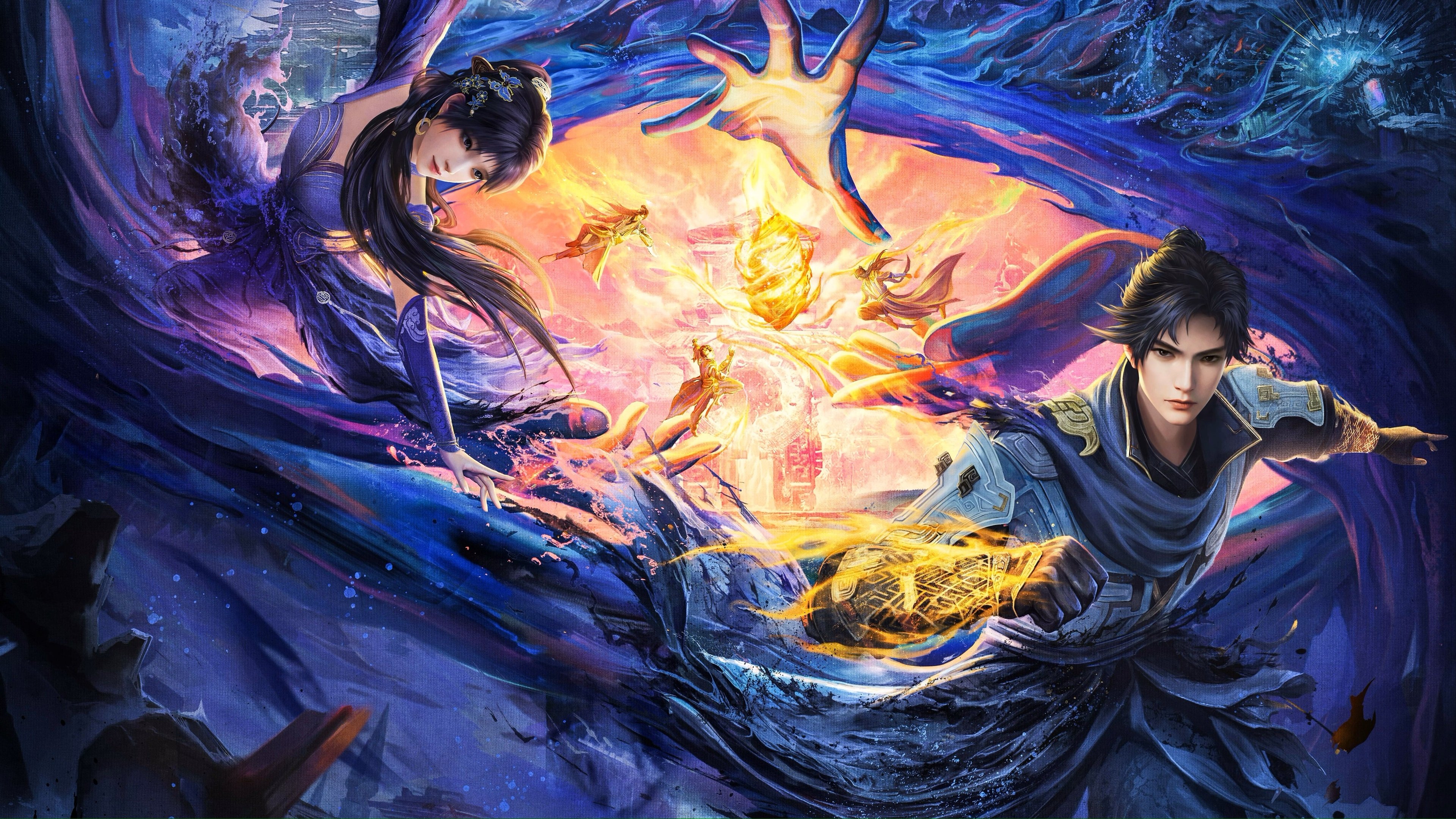 Shrouding the Heavens Background