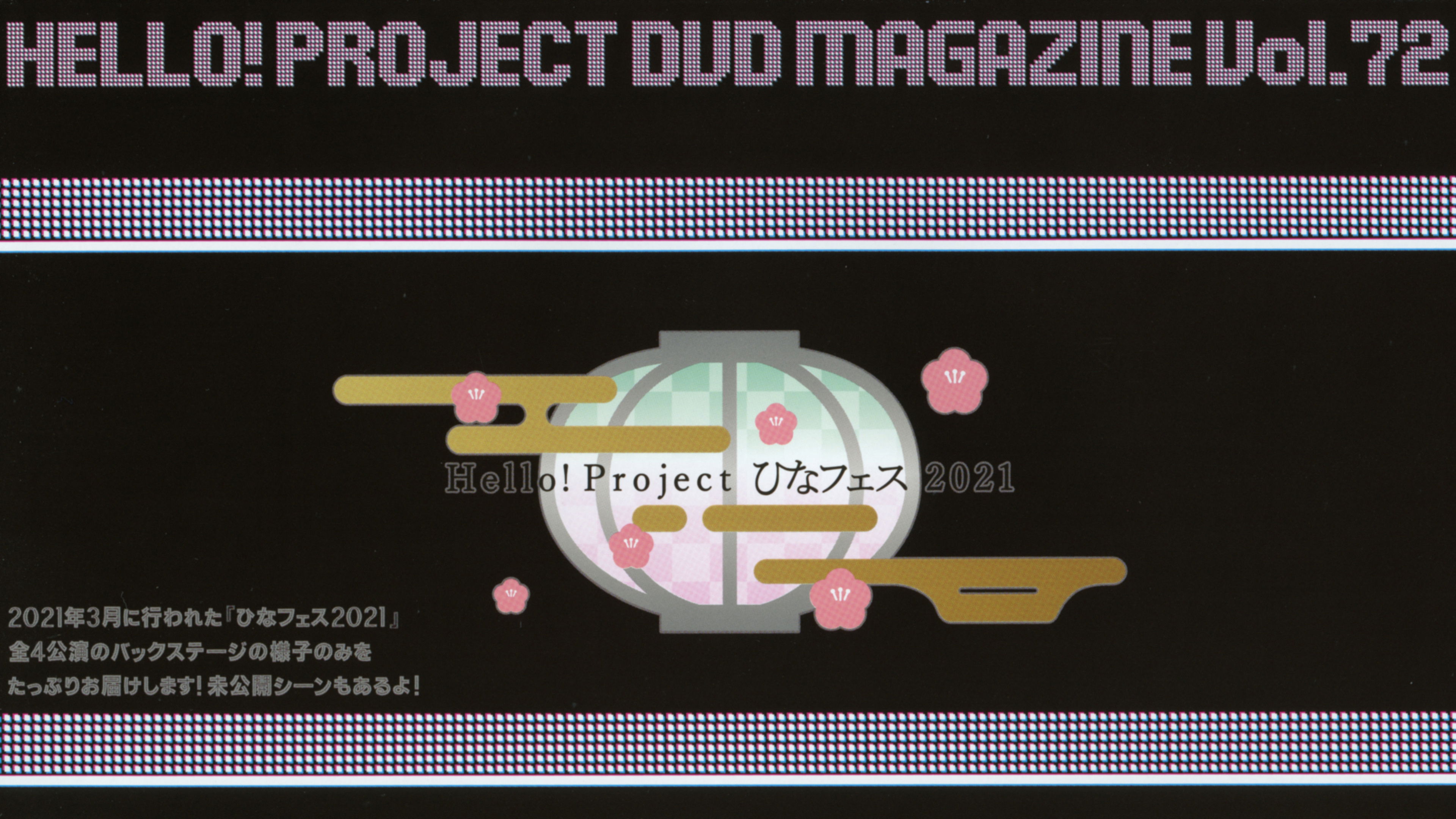 Hello! Project DVD Magazine Vol.72 Background