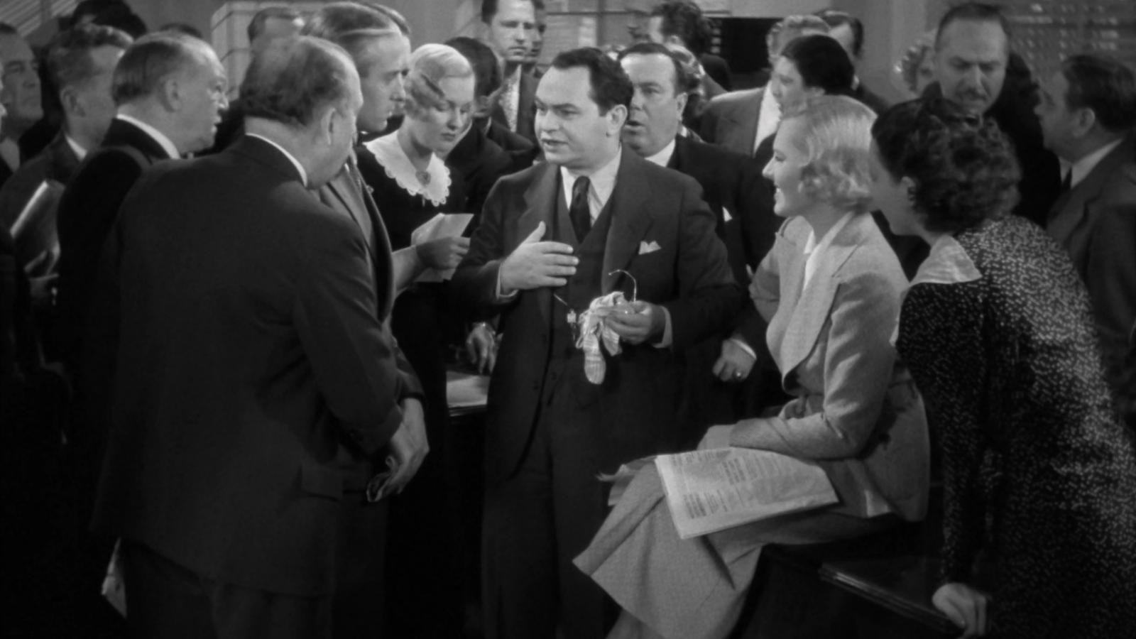 The Whole Town's Talking Background