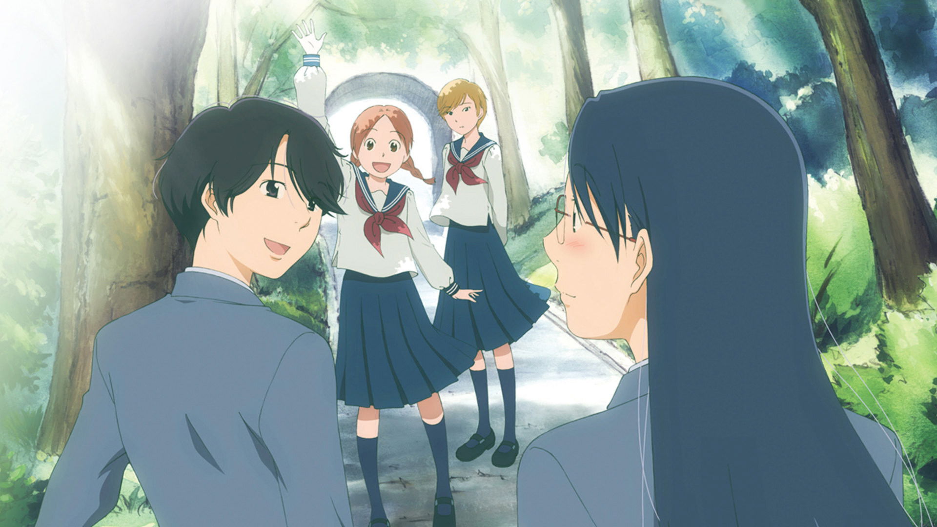 Sweet Blue Flowers Background