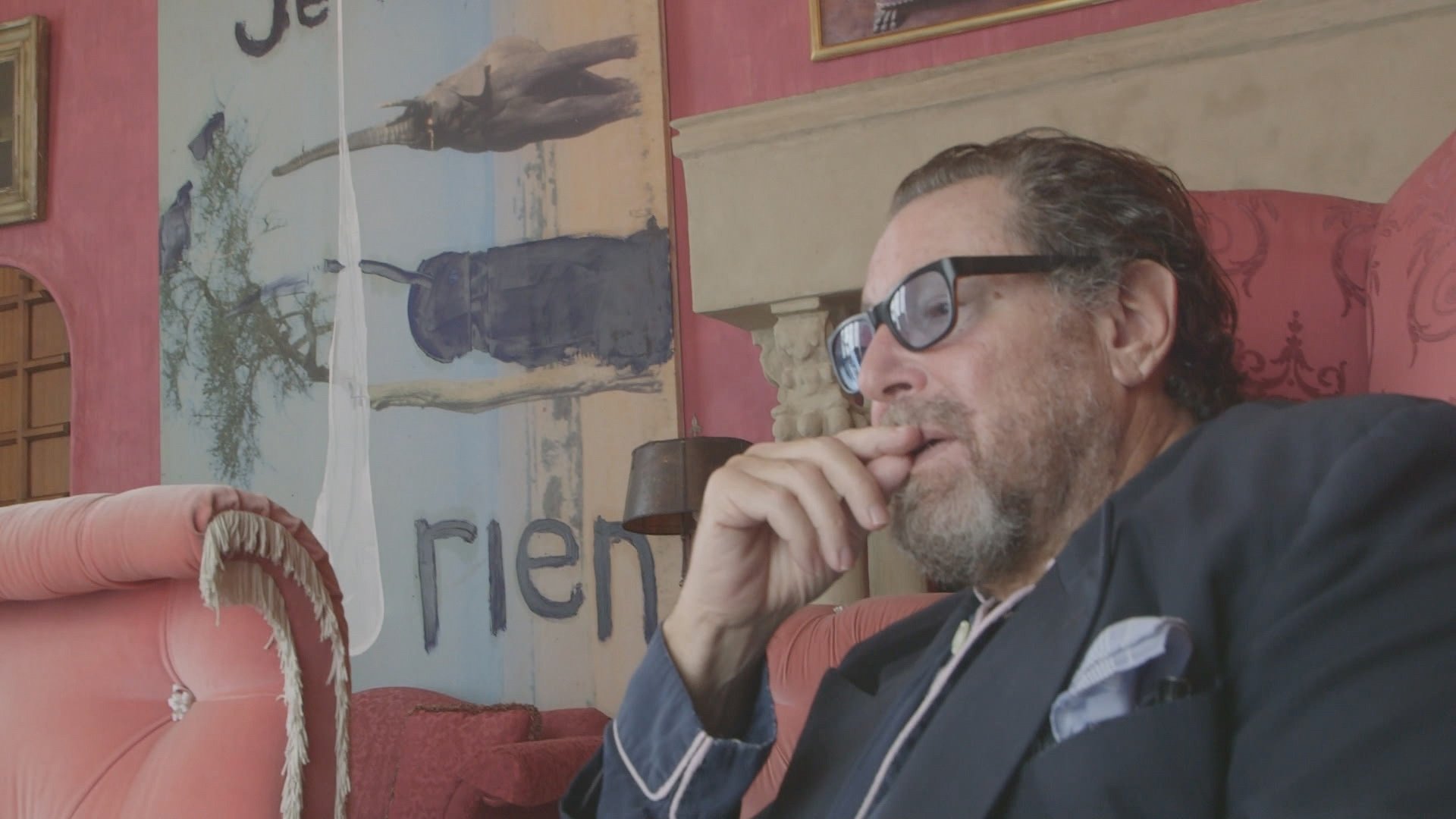 Julian Schnabel: A Private Portrait Background
