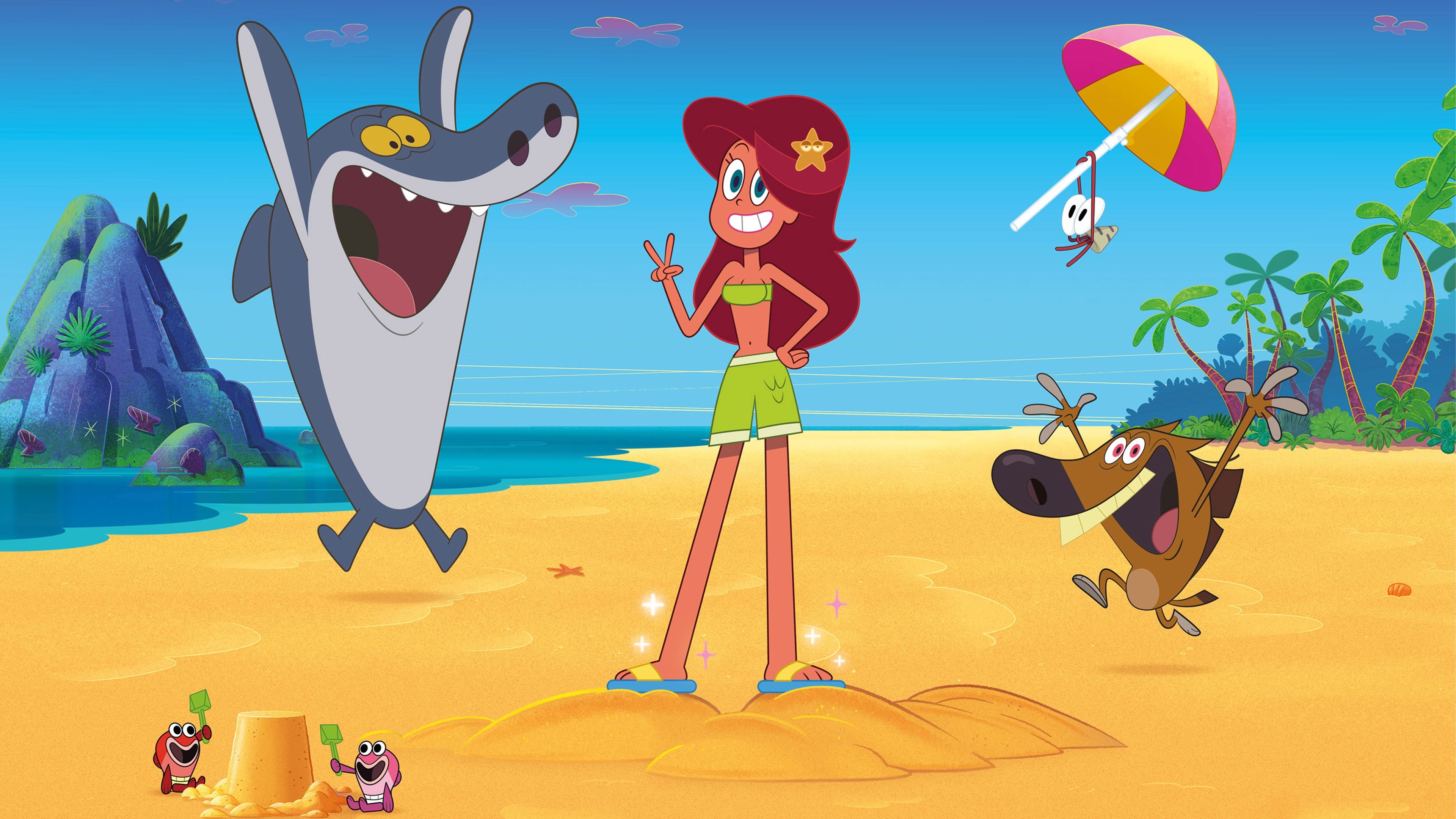 Zig and Sharko Background