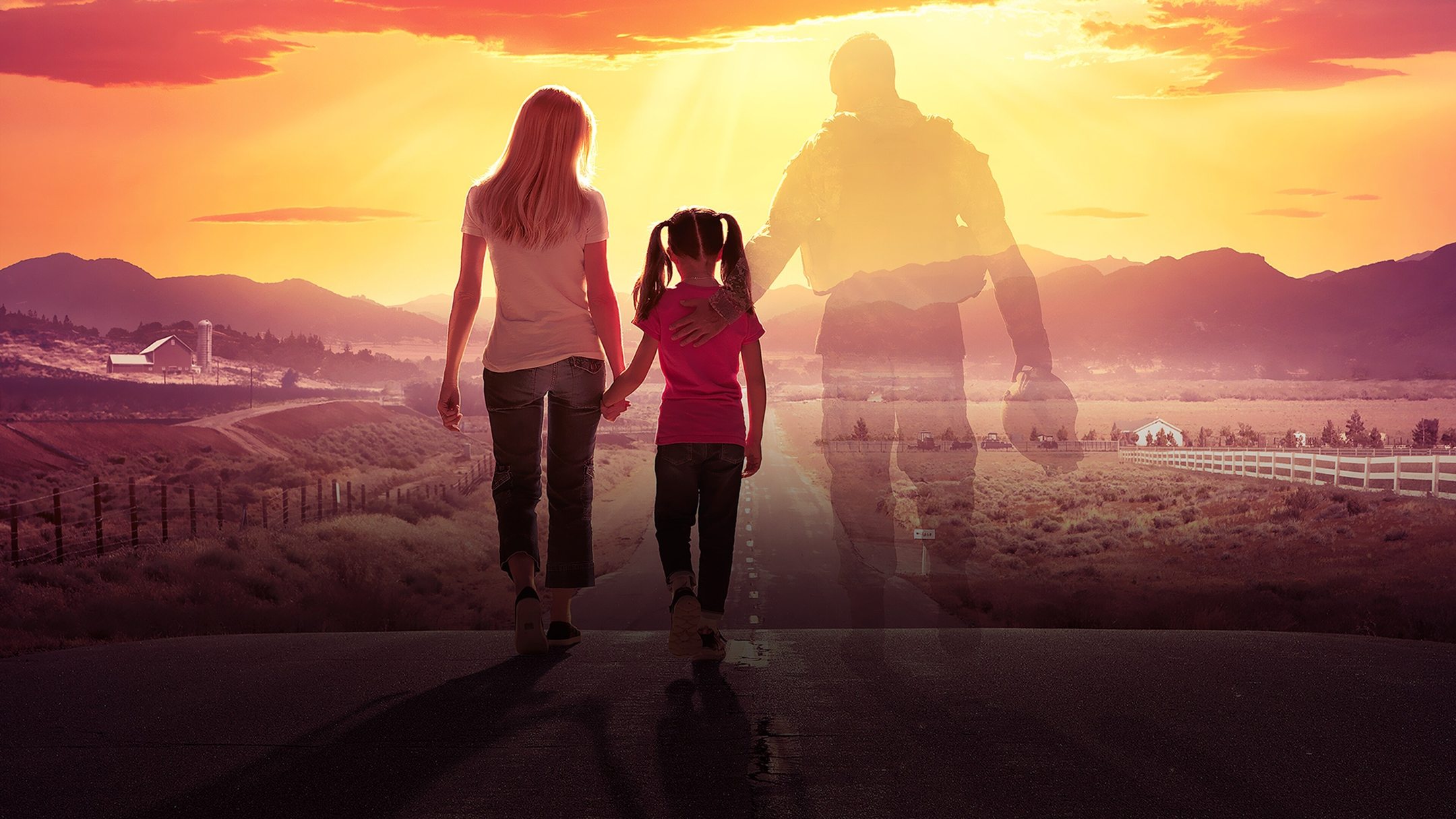 God Bless the Broken Road Background