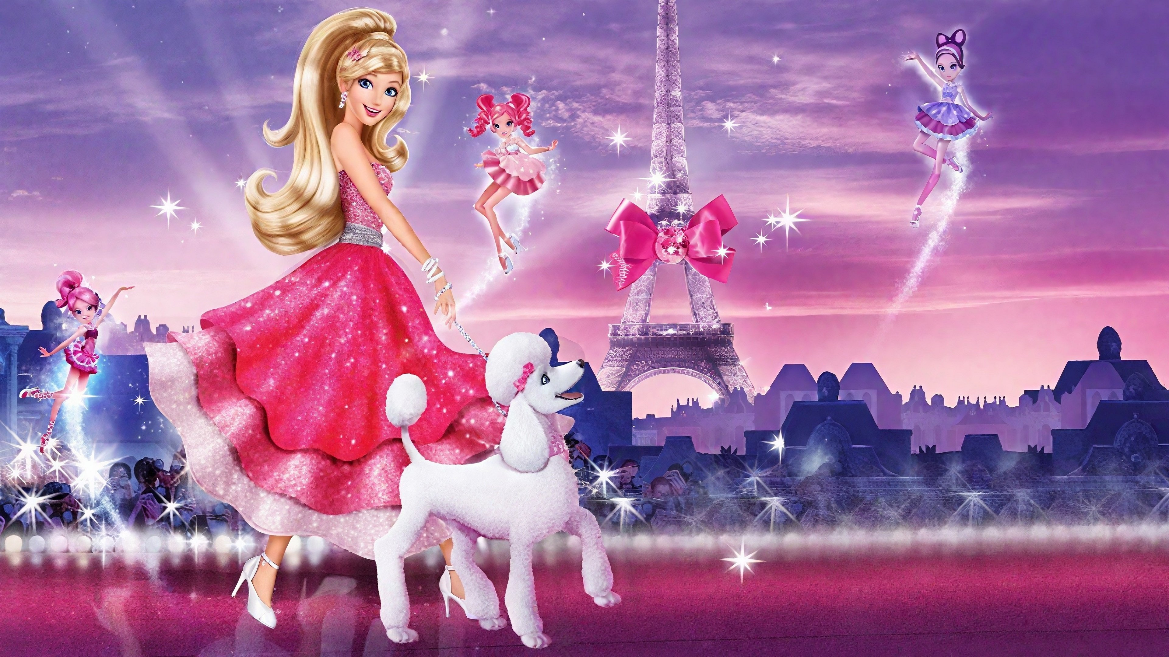 Barbie: A Fashion Fairytale Background