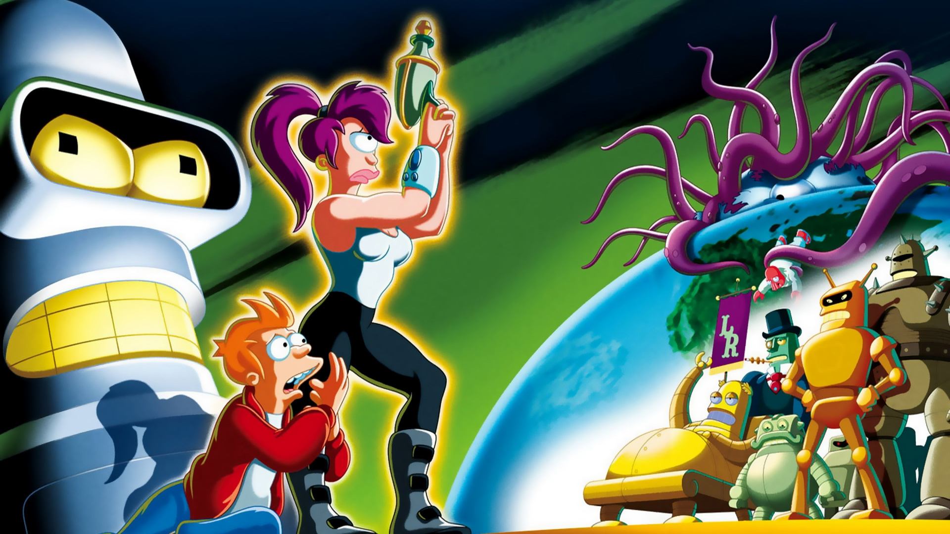 Futurama: The Beast with a Billion Backs Background