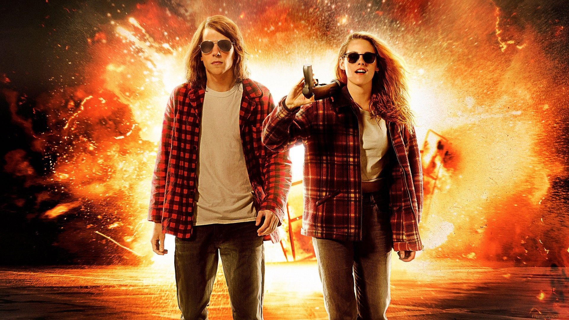 American Ultra Background
