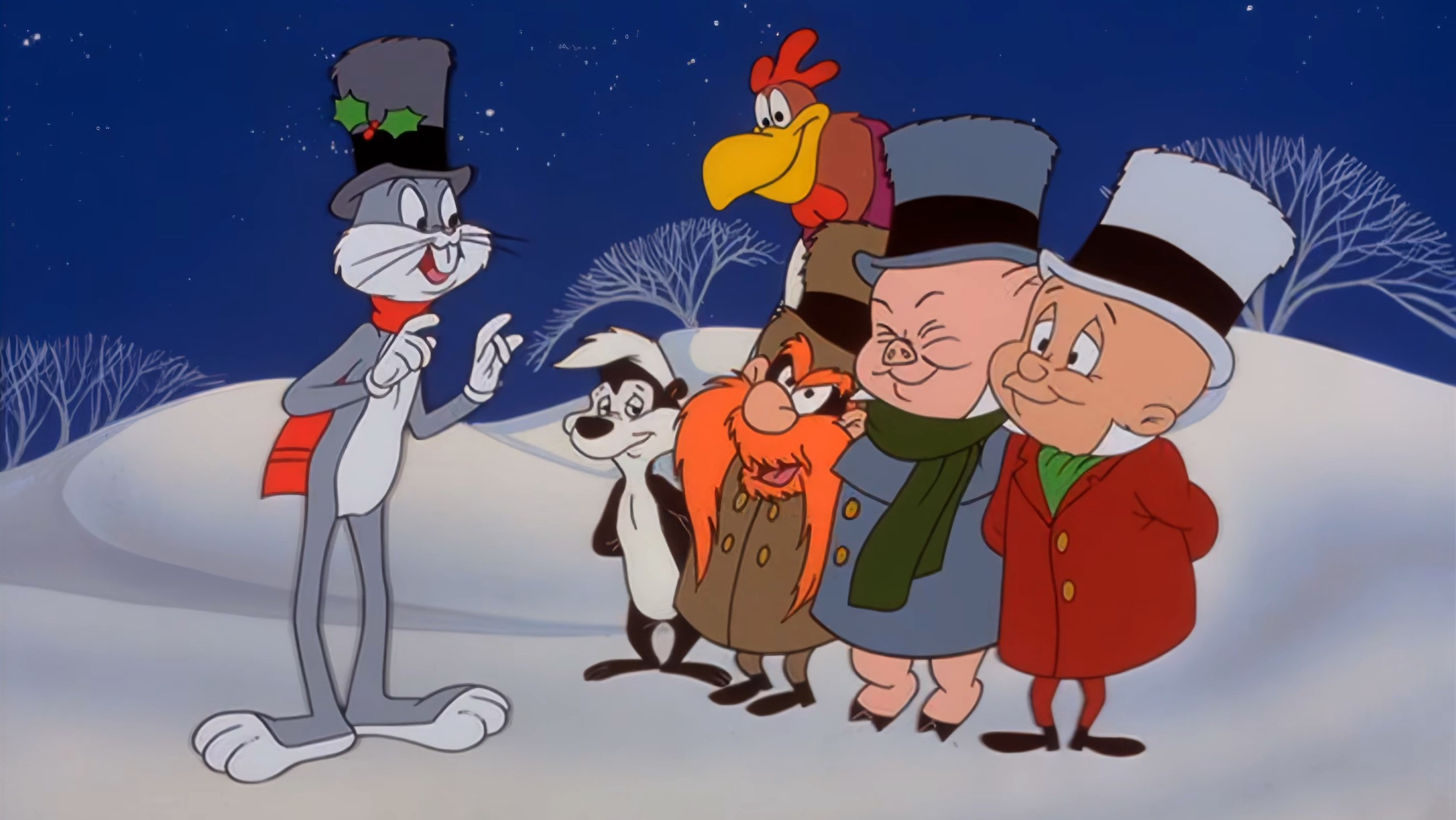 Bugs Bunny's Looney Christmas Tales Background