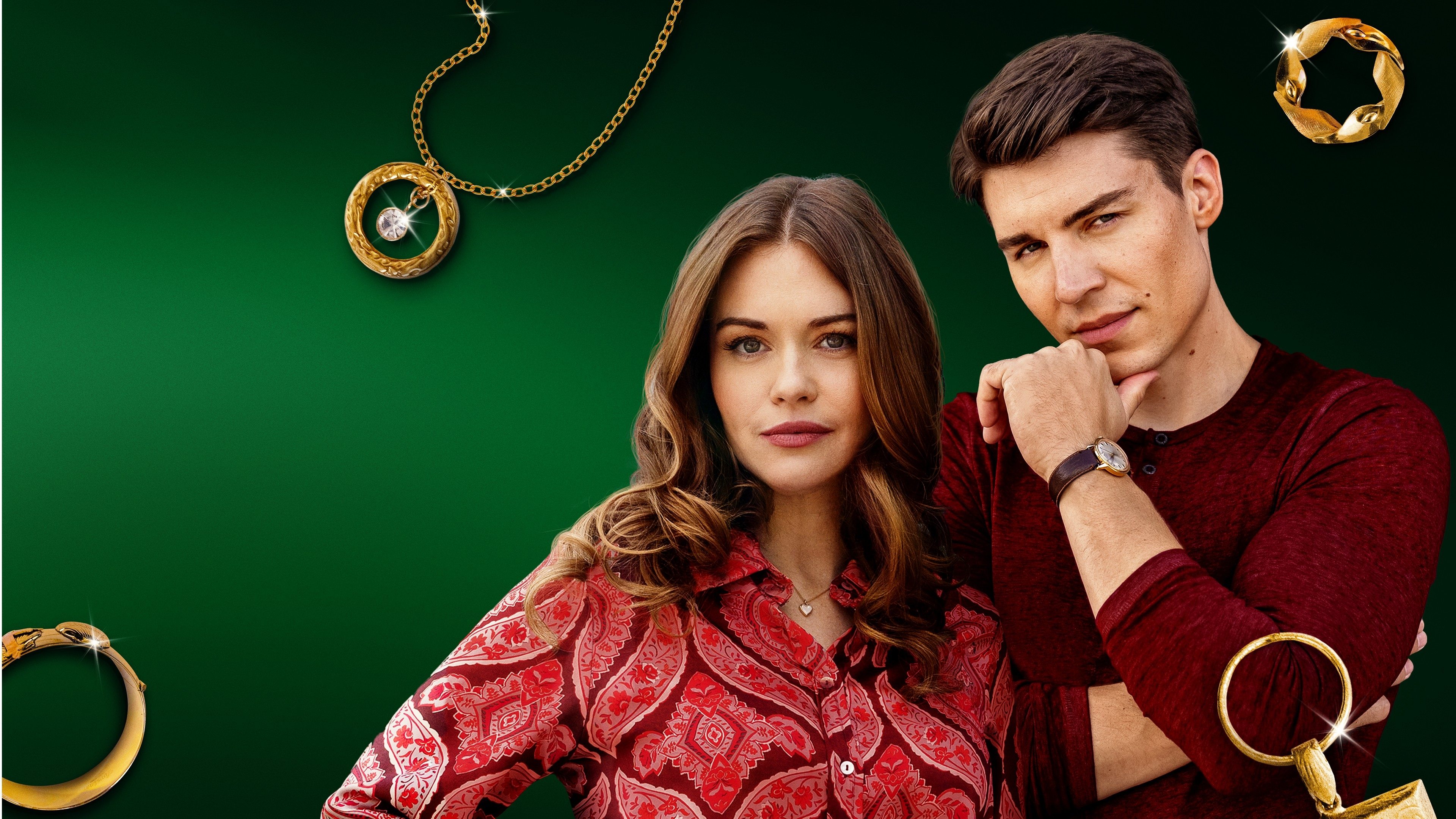 Five Gold Rings Background