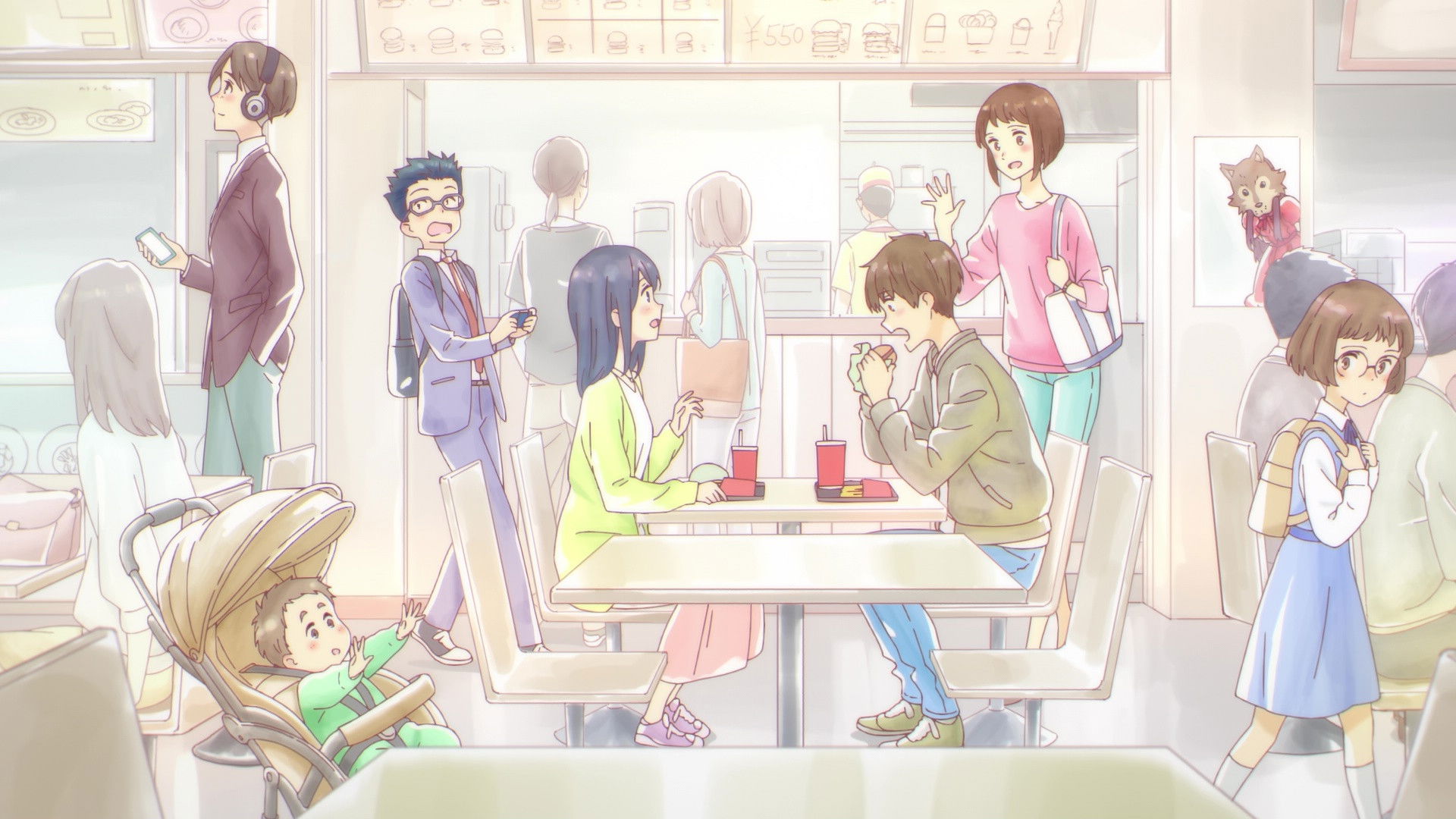 The Before and After Lonely Castle in the Mirror Background