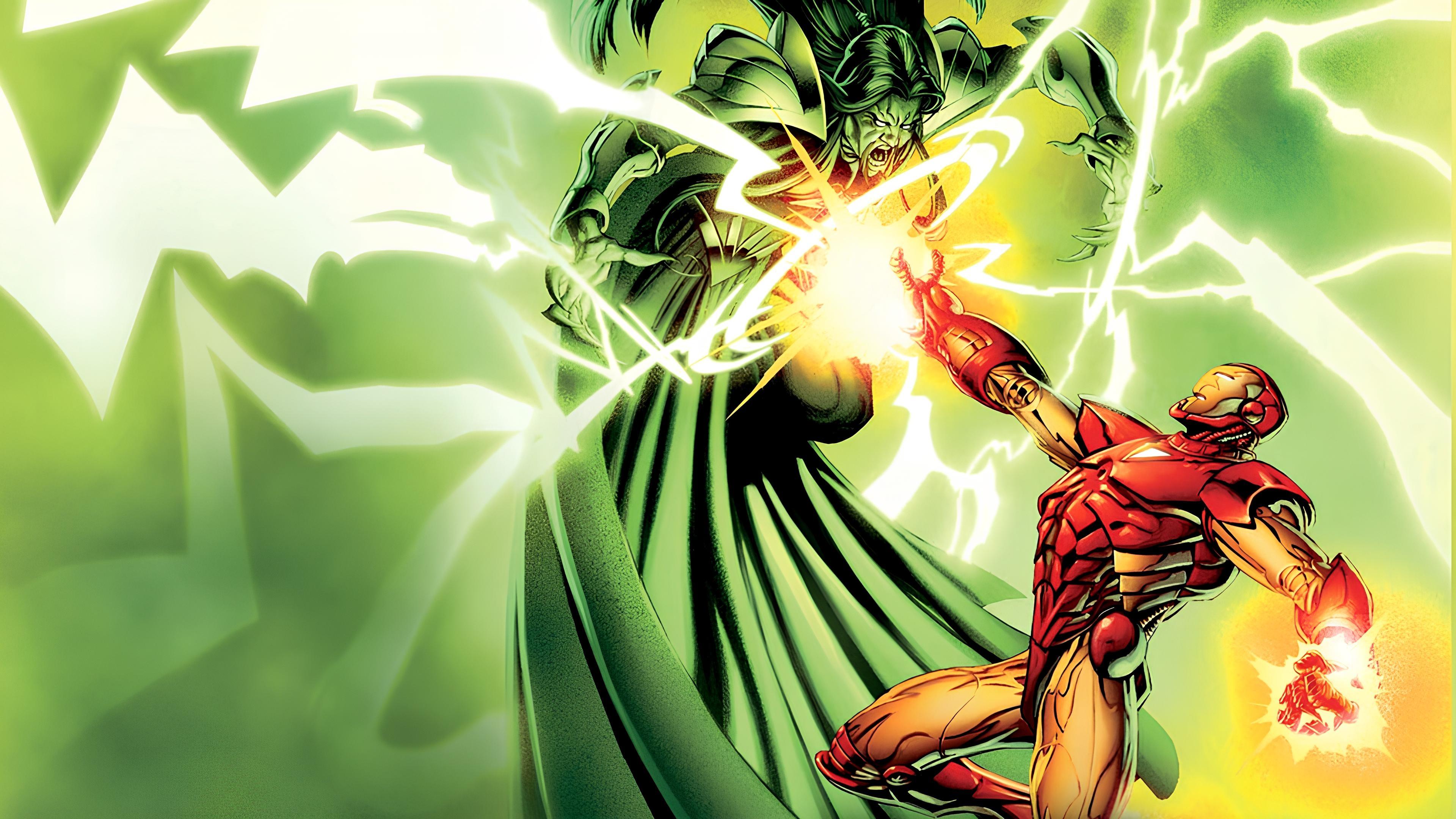 The Invincible Iron Man Background