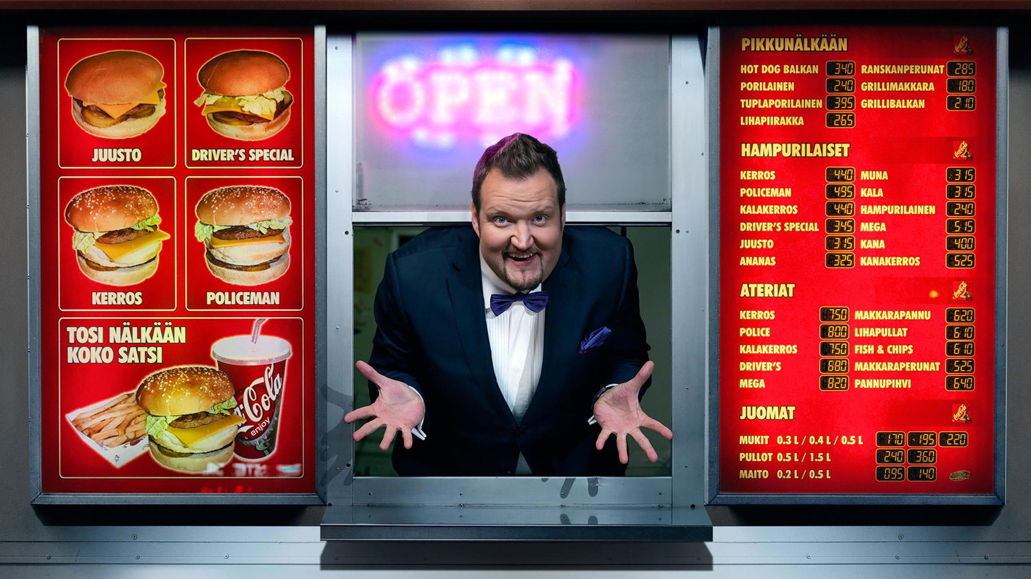 Burger Tour Background