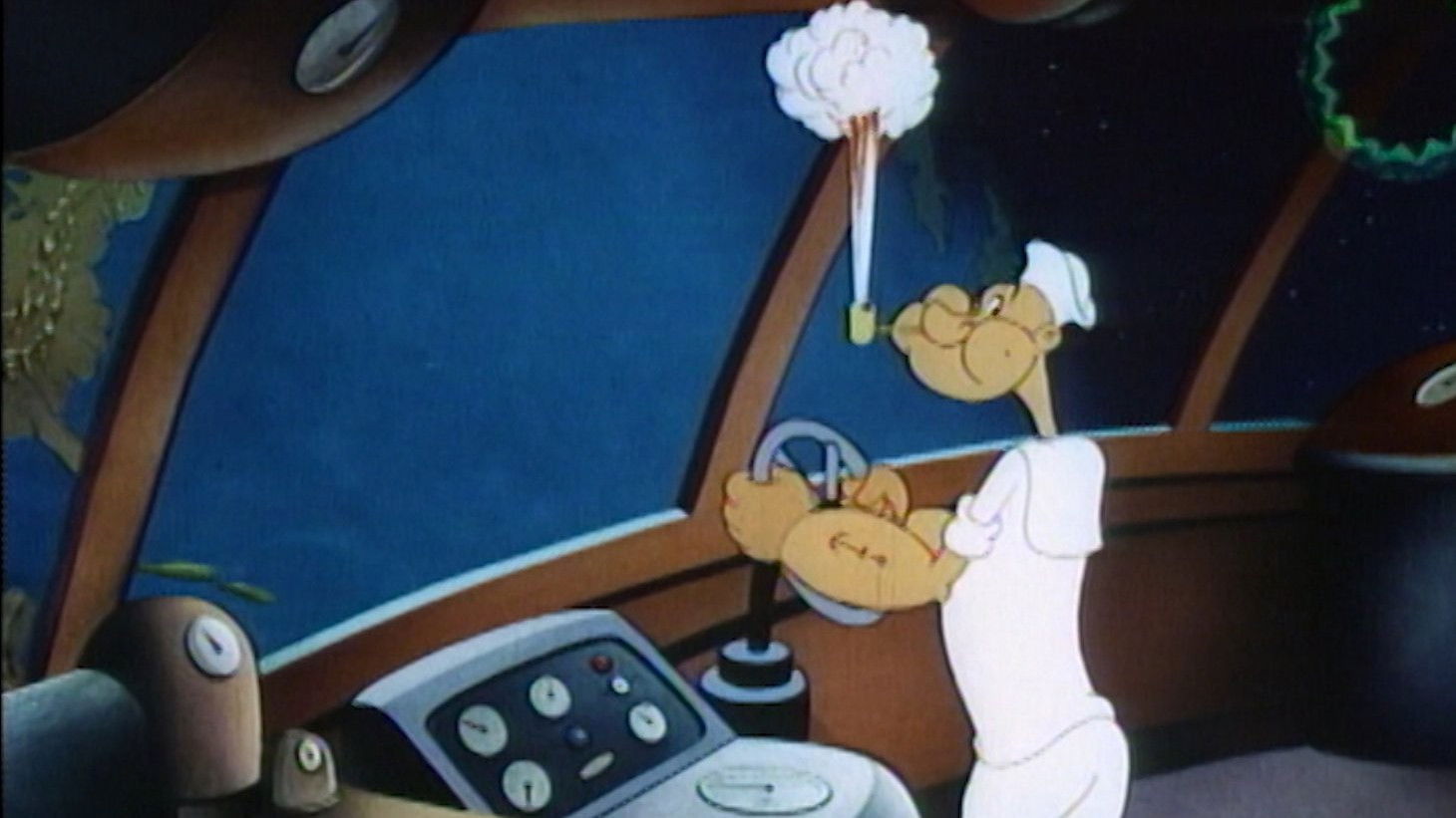 Popeye, the Ace of Space Background