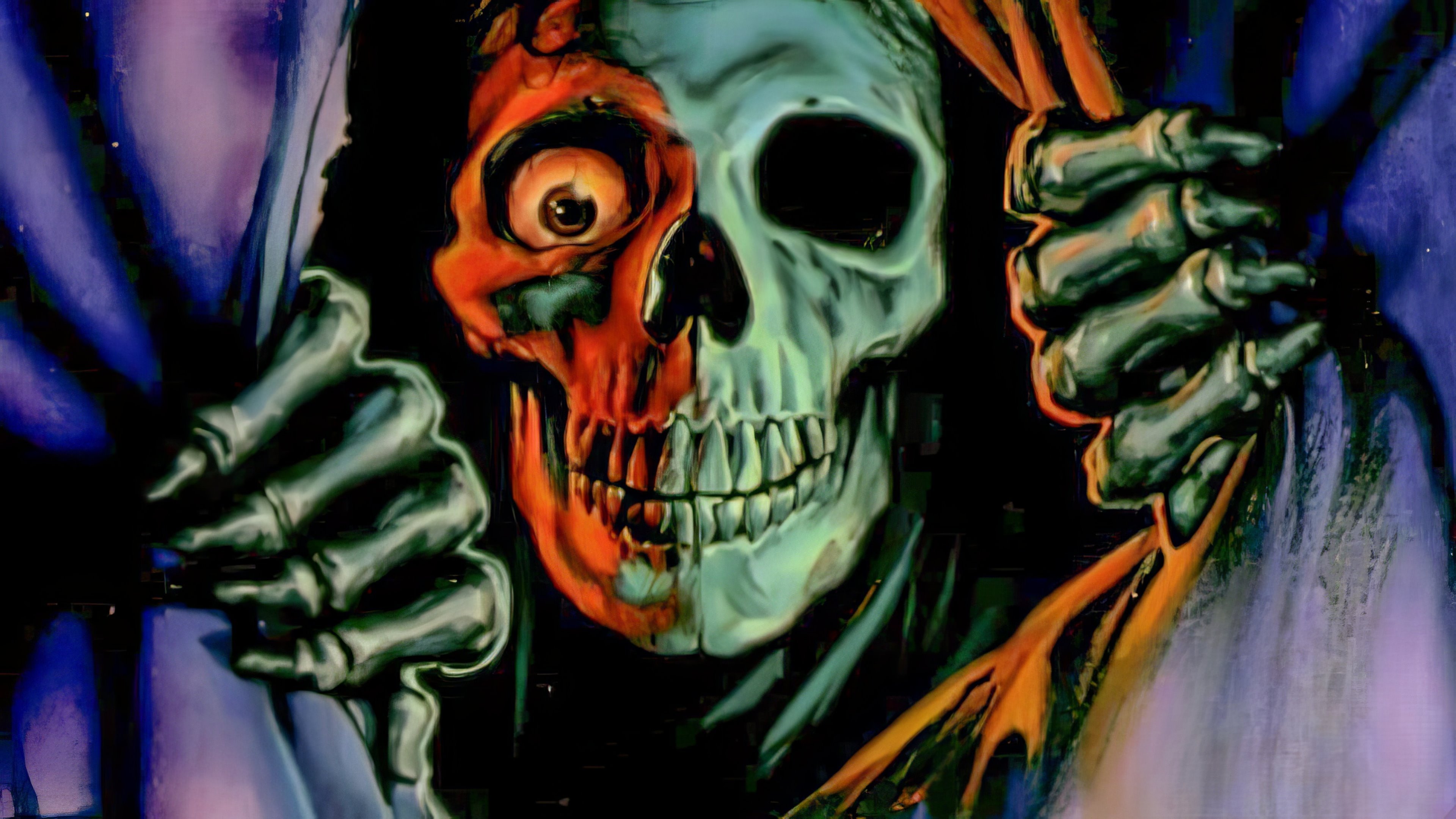 Return to Horror High Background