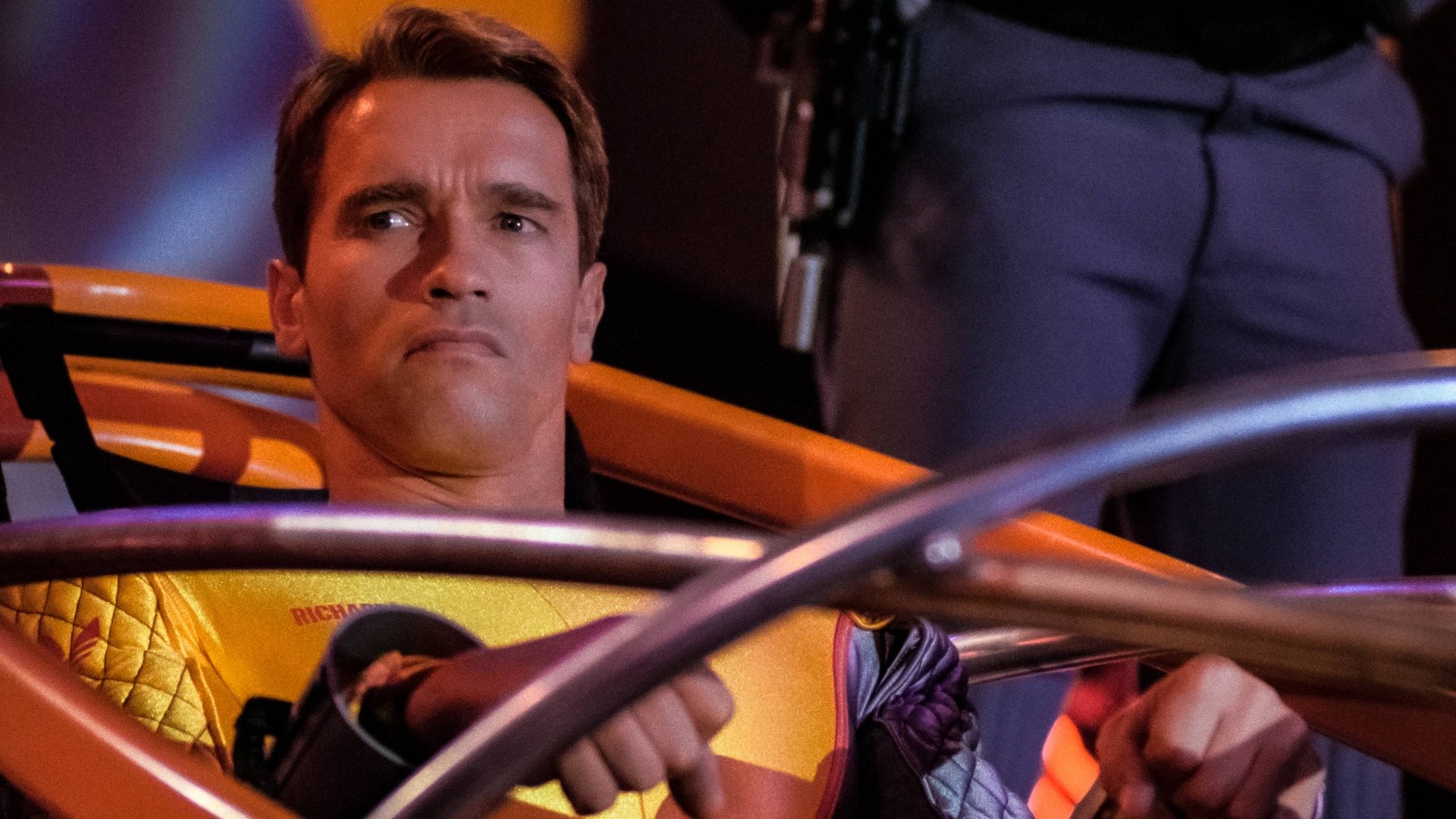 The Running Man Background