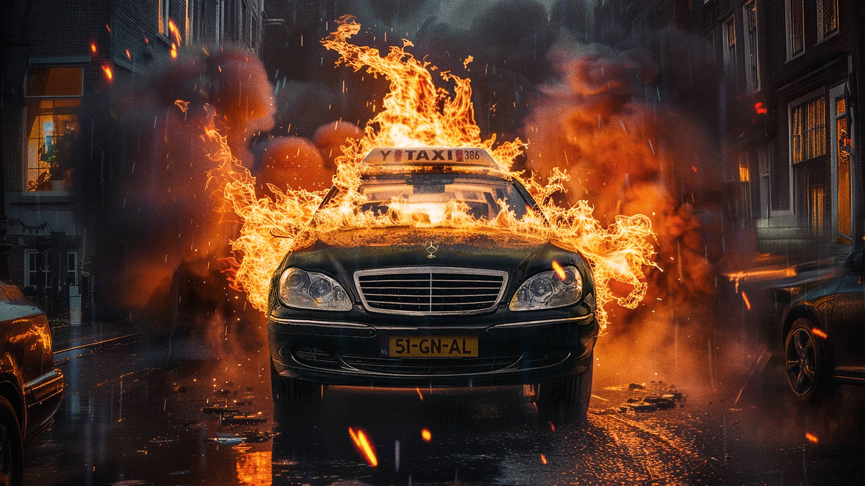 De Taxioorlog Background