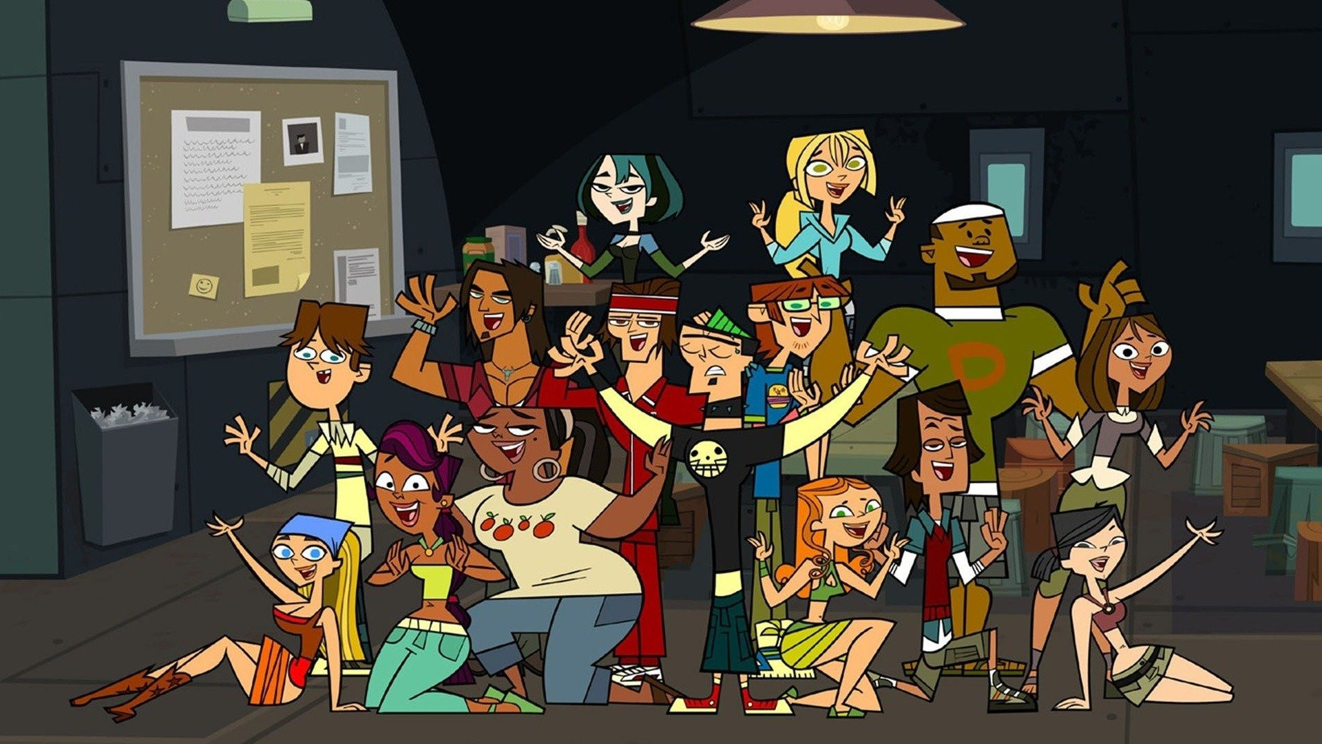 Total Drama World Tour Background