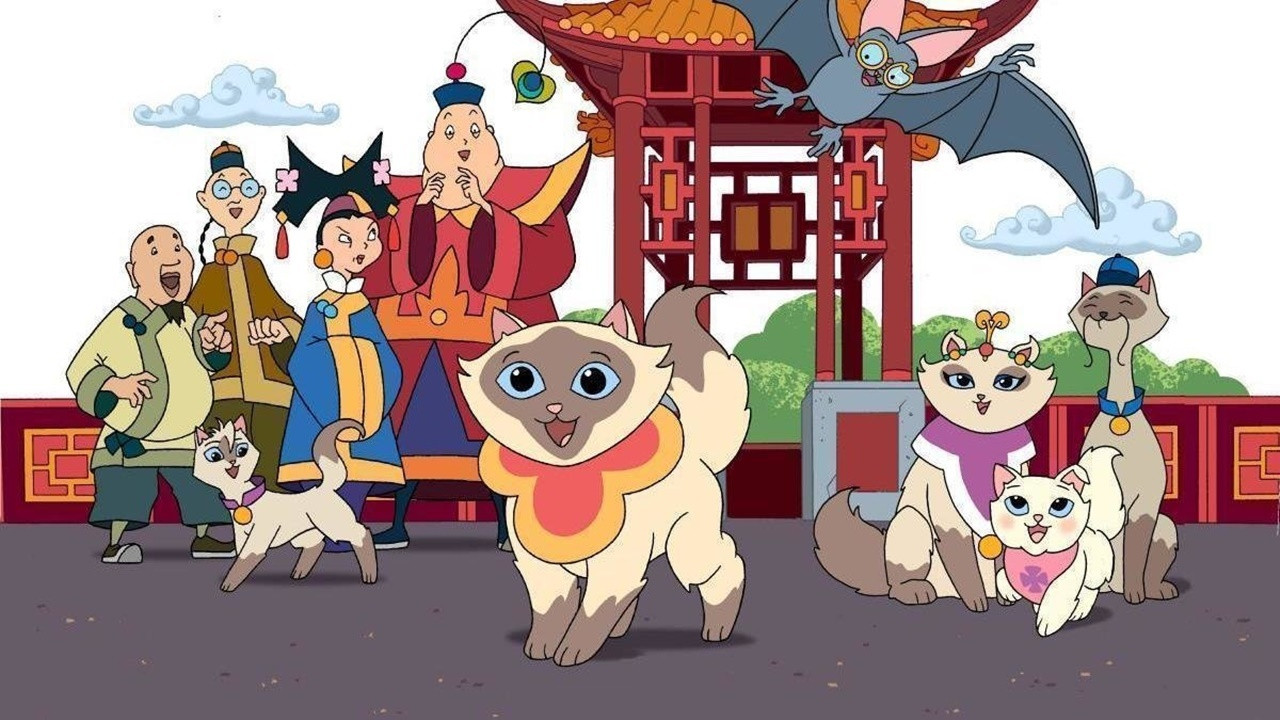 Sagwa The Chinese Siamese Cat Background