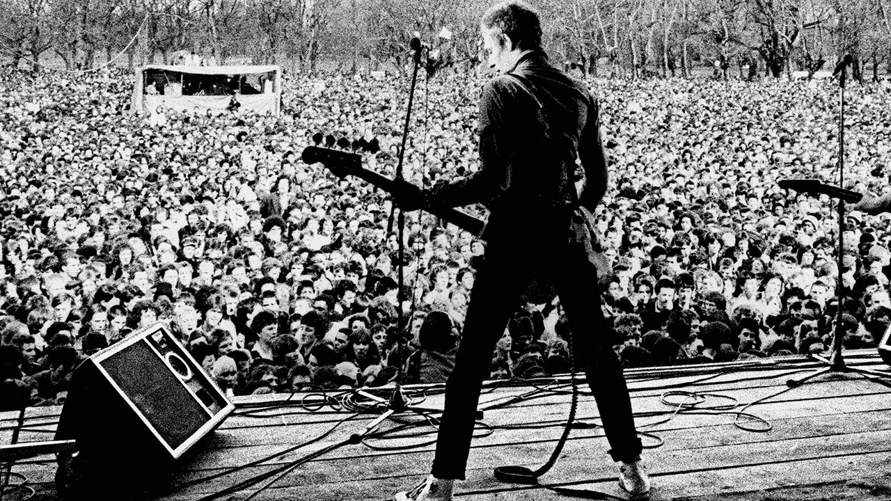 White Riot Background